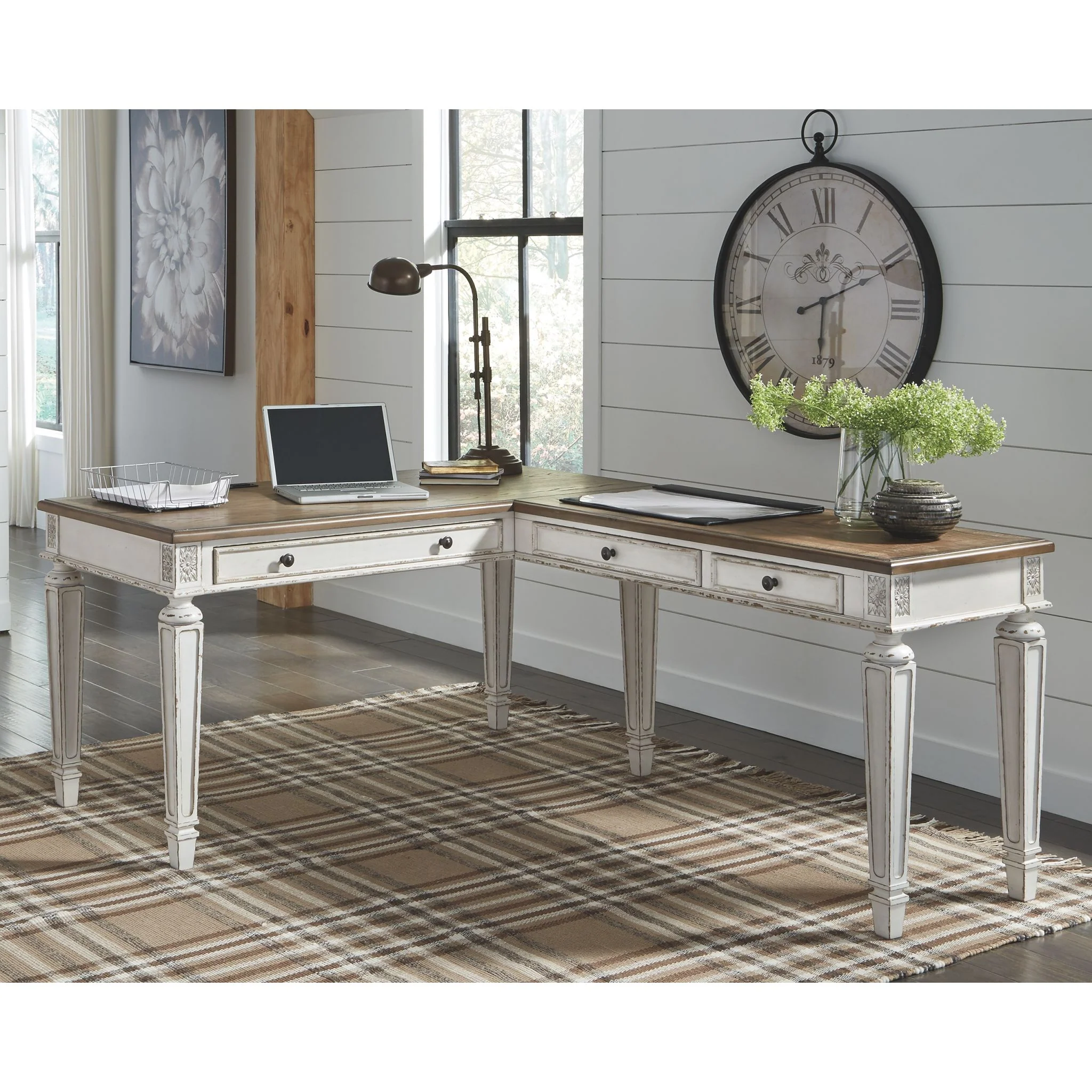 Realyn 2 Piece Desk - Image 2