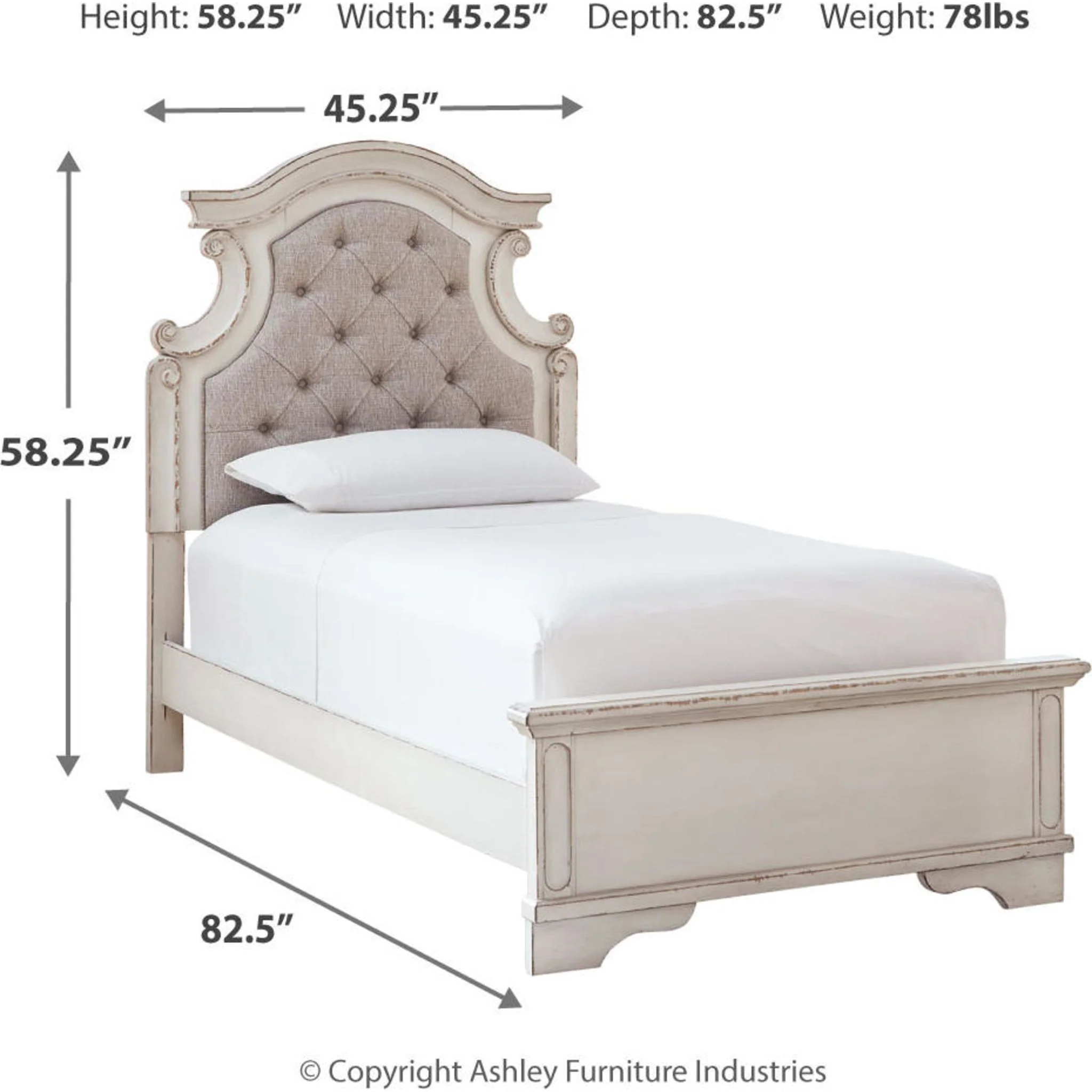 Realyn 3 Piece Panel Bed - Image 16
