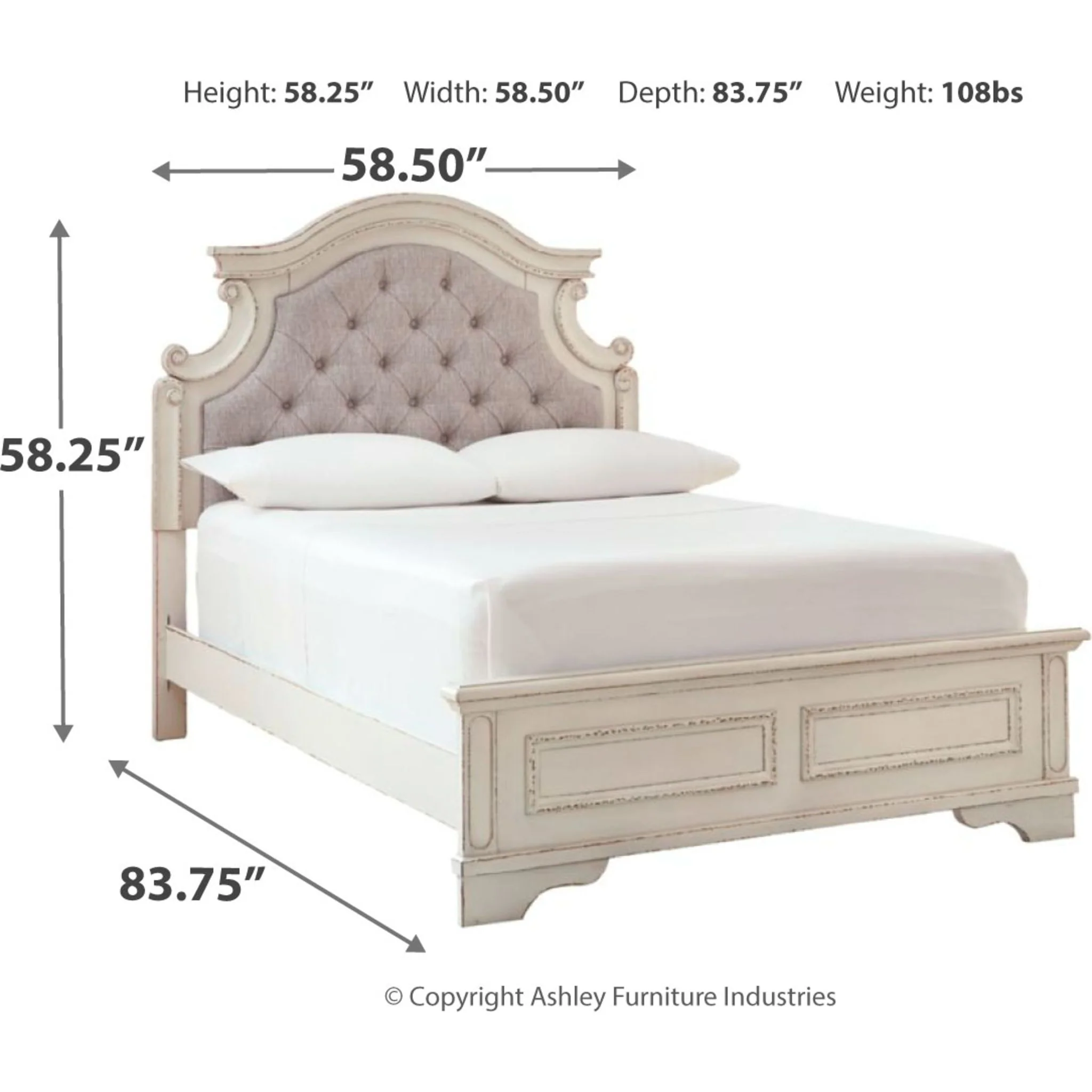 Realyn 3 Piece Panel Bed - Image 24