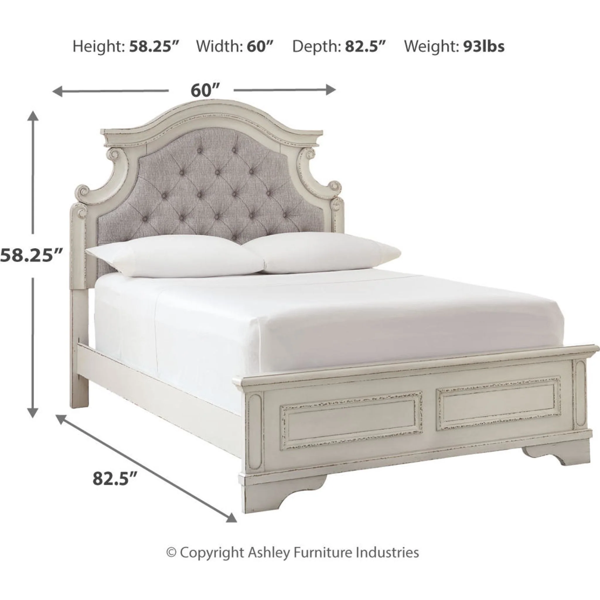 Realyn 3 Piece Panel Bed - Image 43
