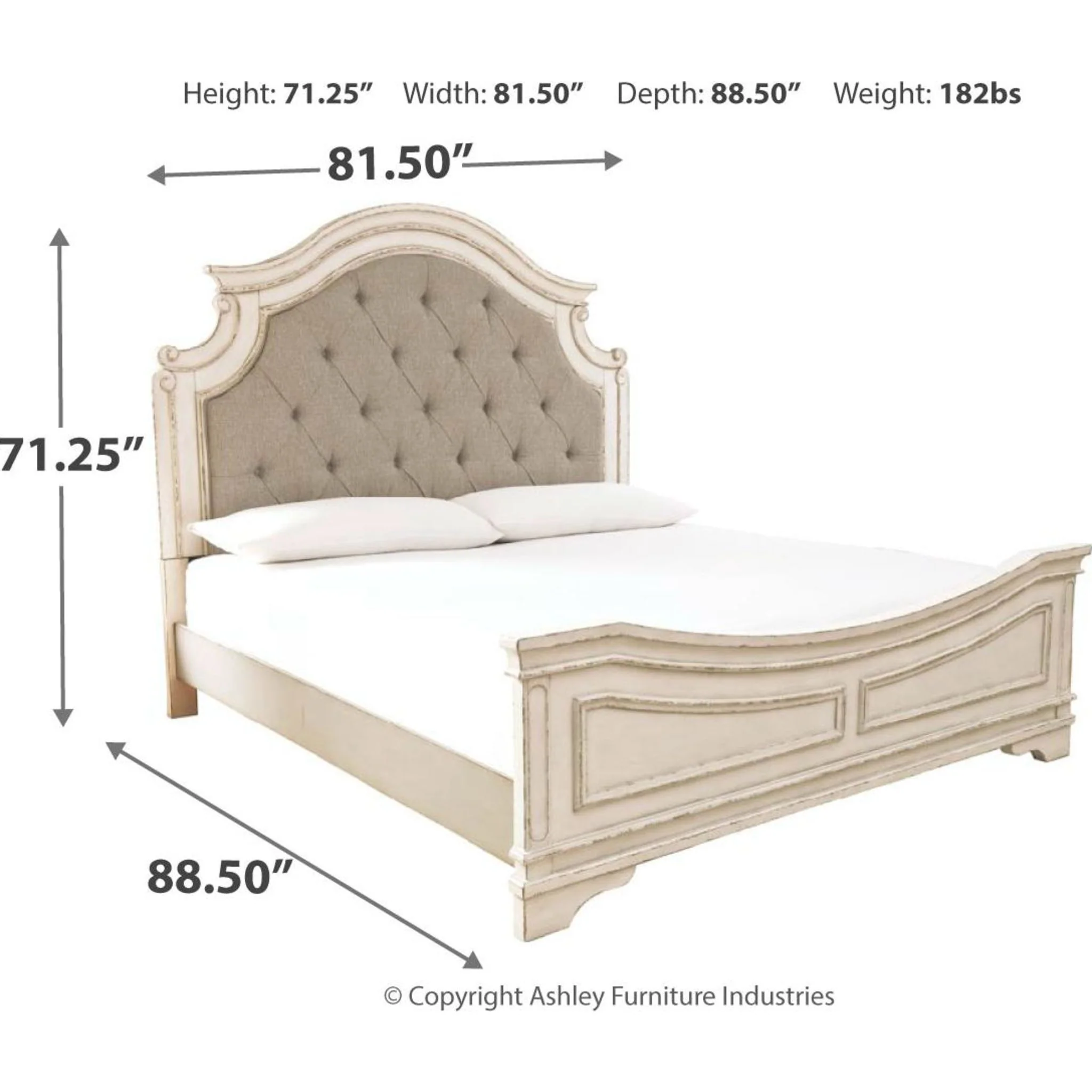 Realyn 3 Piece Panel Bed - Image 24