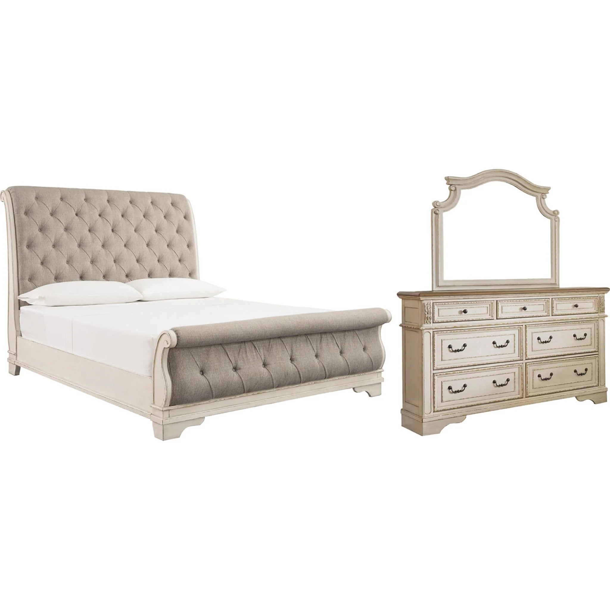 Realyn 5 Piece Sleigh Bedroom - Image 21