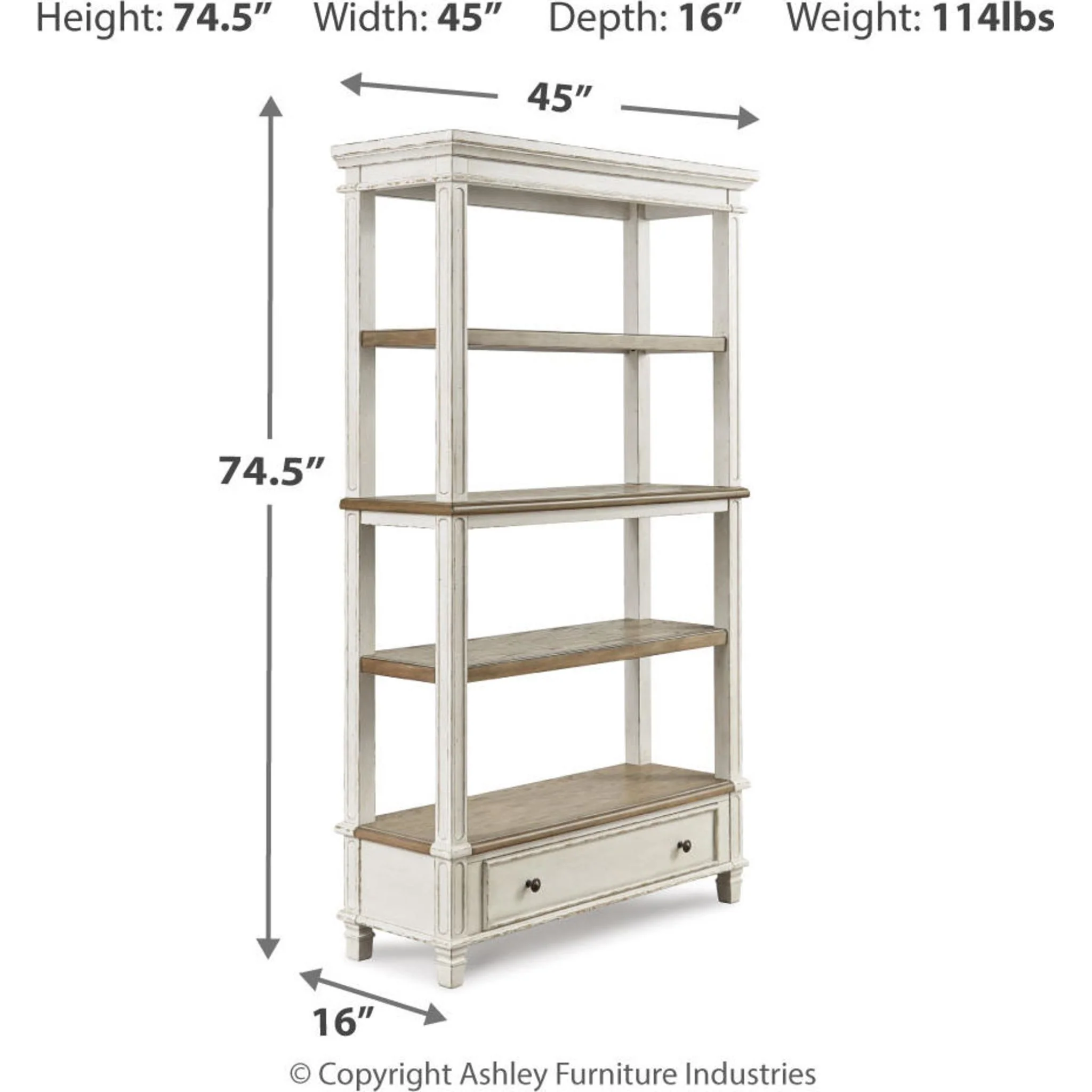 Realyn Bookcase - Image 11