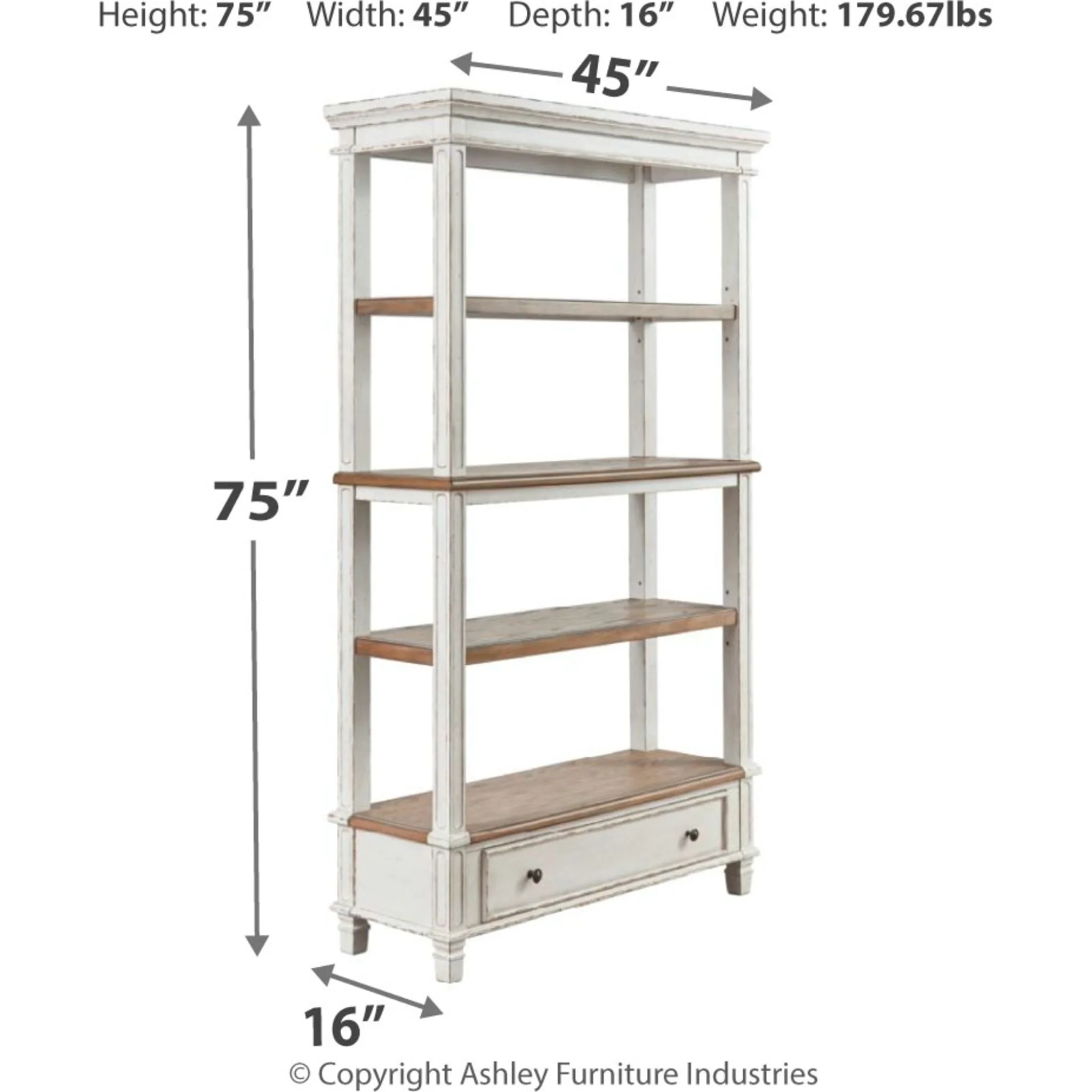 Realyn Bookcase - Image 6