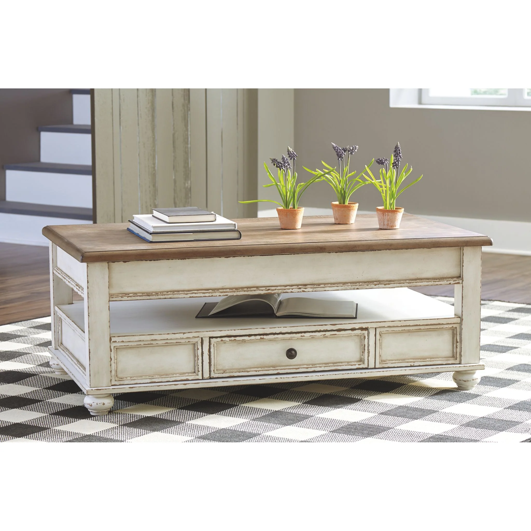 Realyn Coffee Table with Lift Top - Image 2