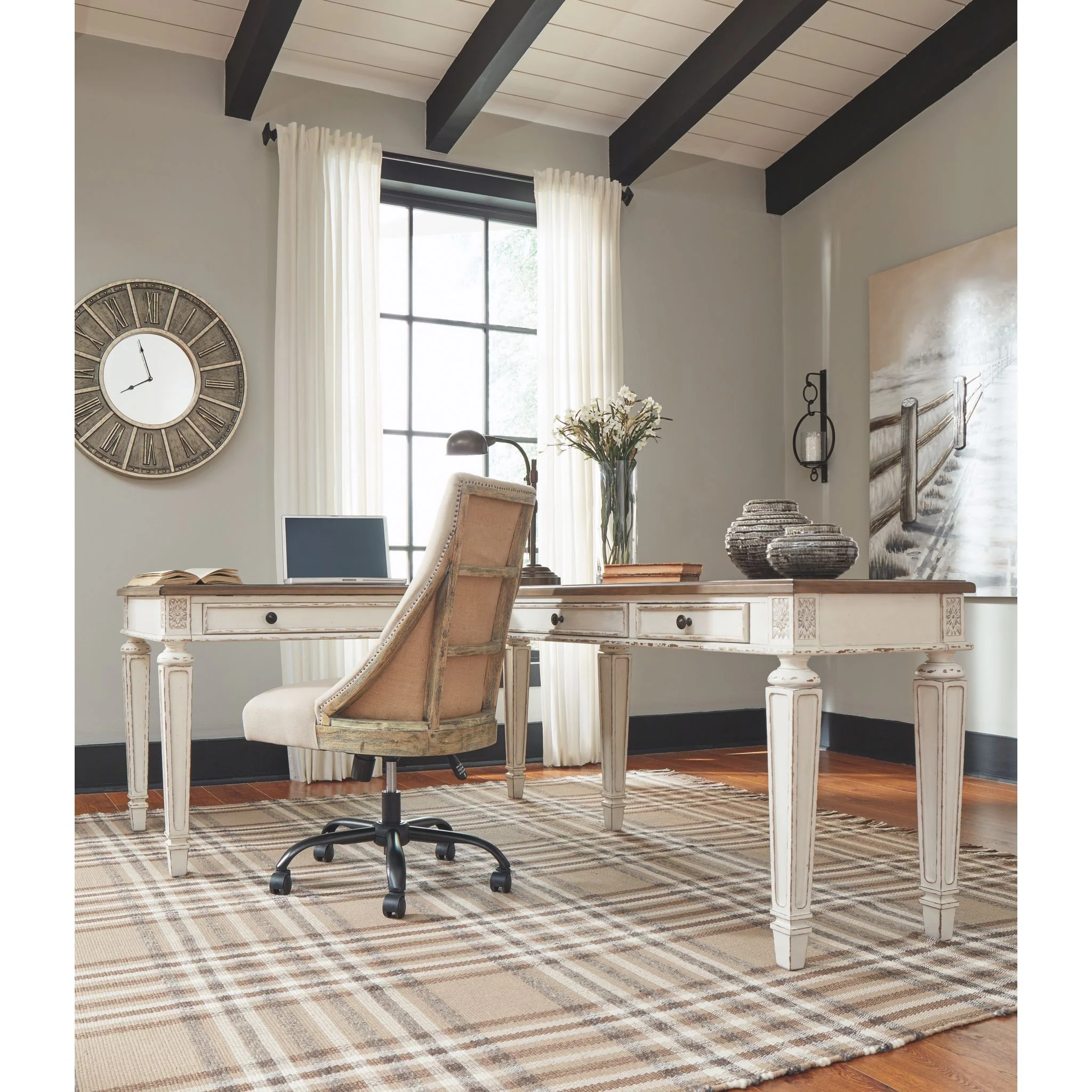 Realyn Lift Top Desk with Return - Image 11