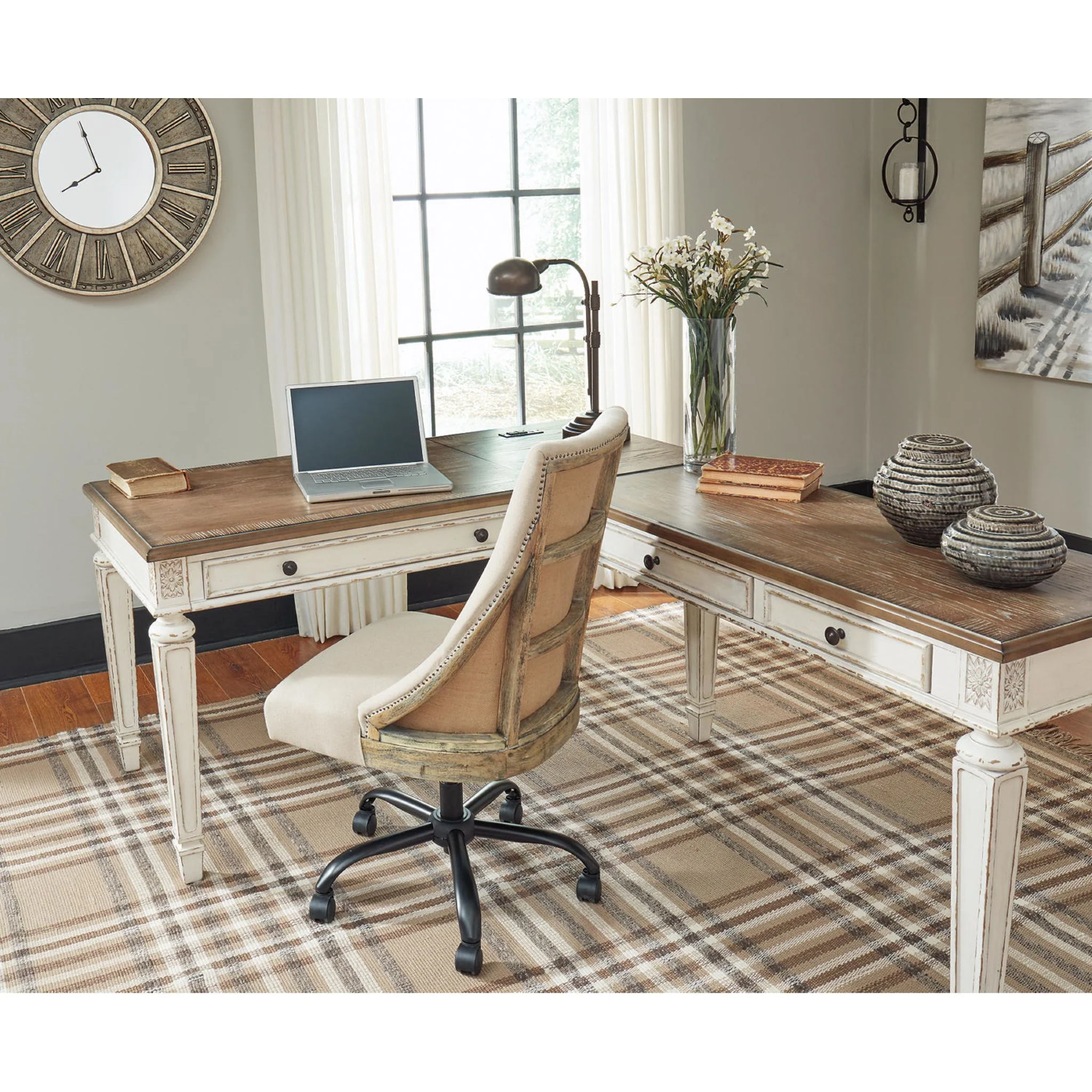 Realyn Lift Top Desk with Return - Image 18