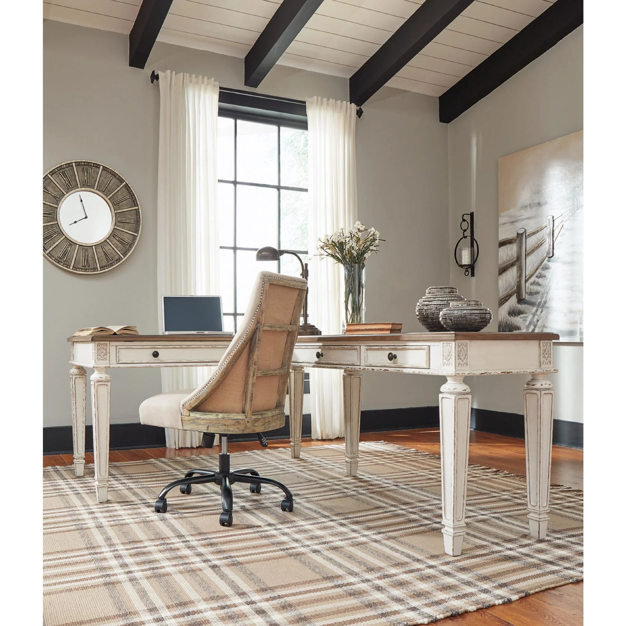 Realyn Lift Top Desk with Return - Image 19