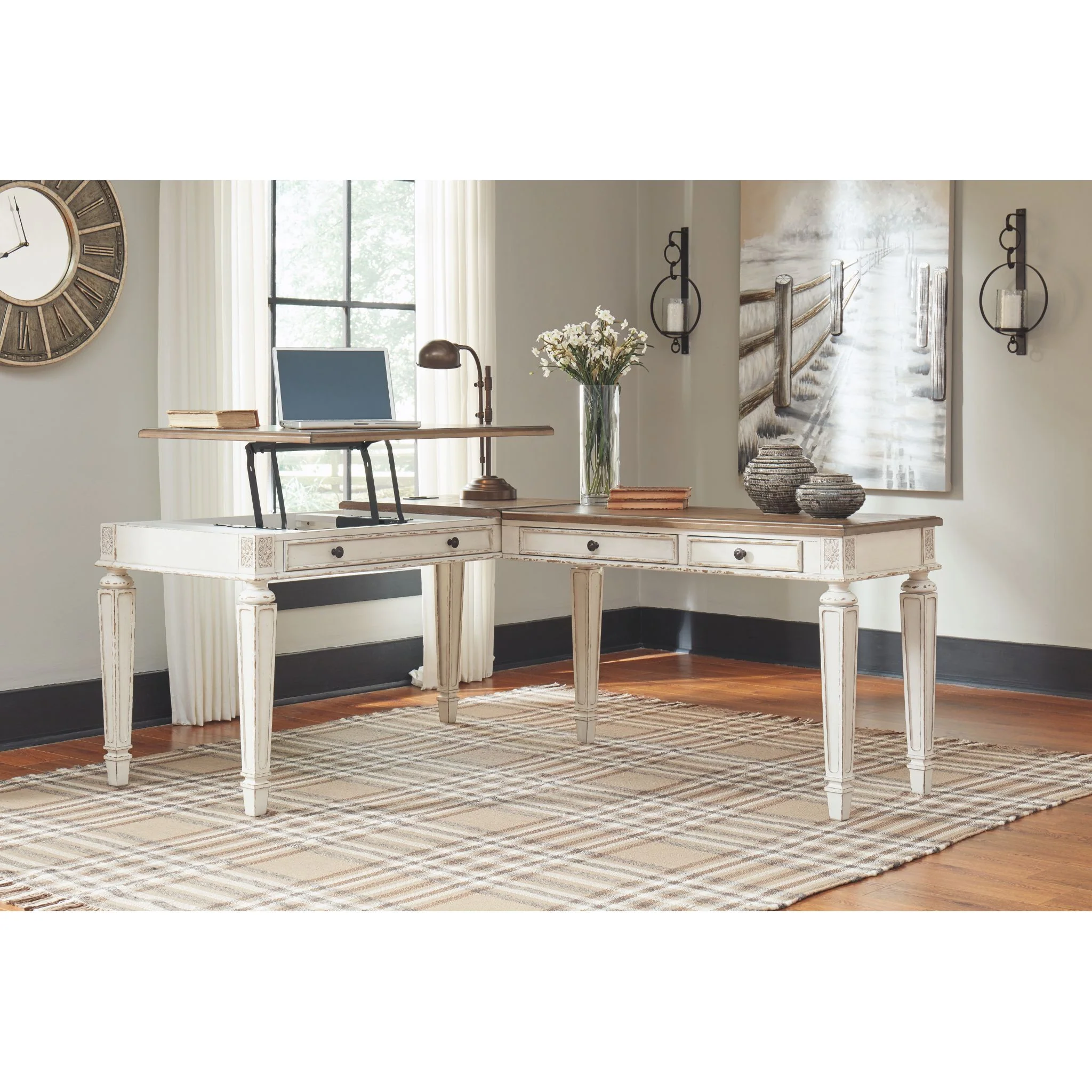 Realyn Lift Top Desk with Return - Image 6