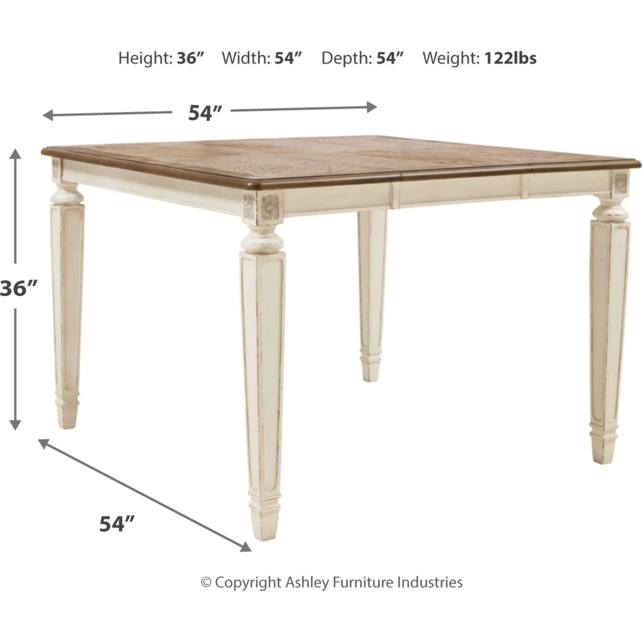 Realyn Counter Height Extension Table - Image 5