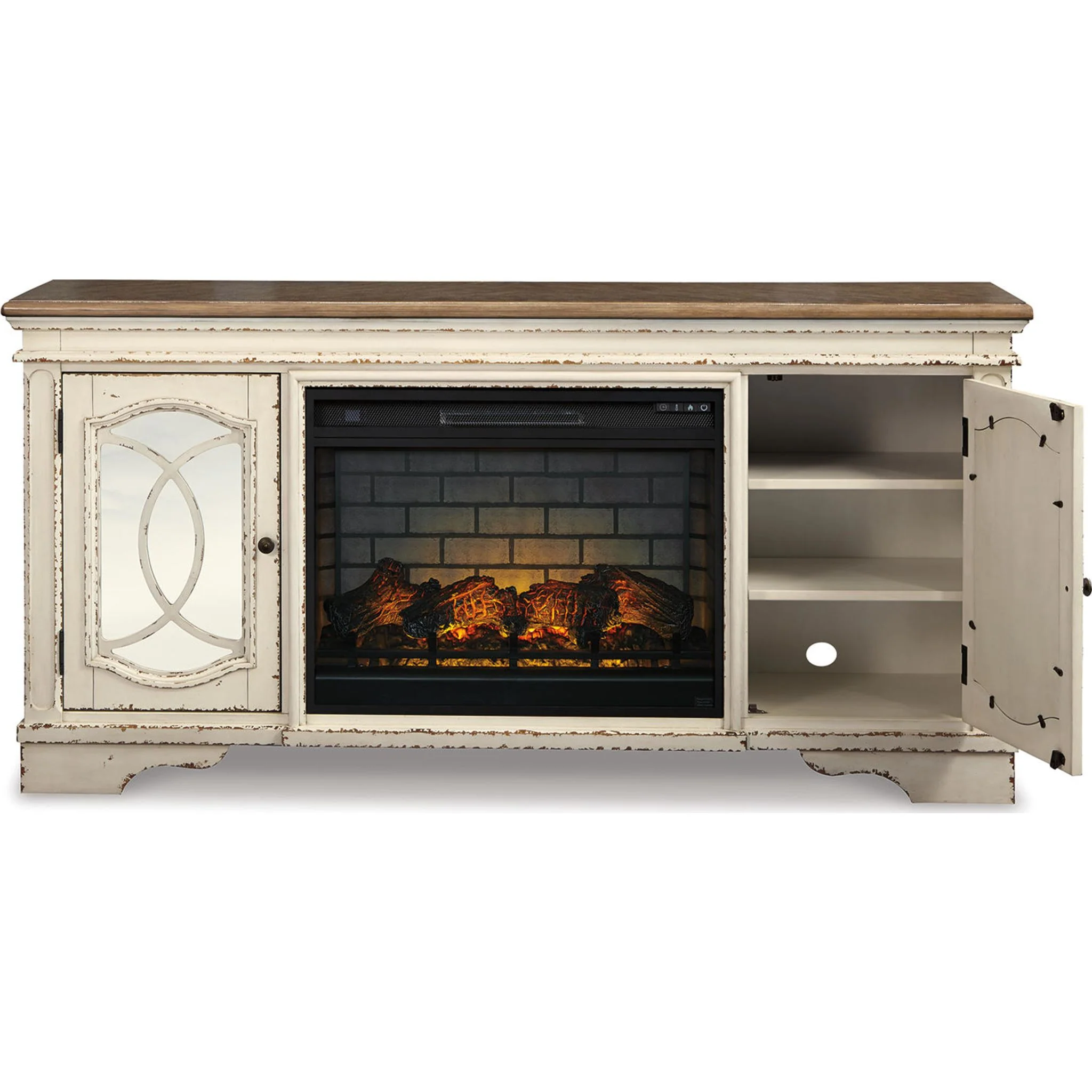 Realyn TV Stand with Fireplace - Image 9
