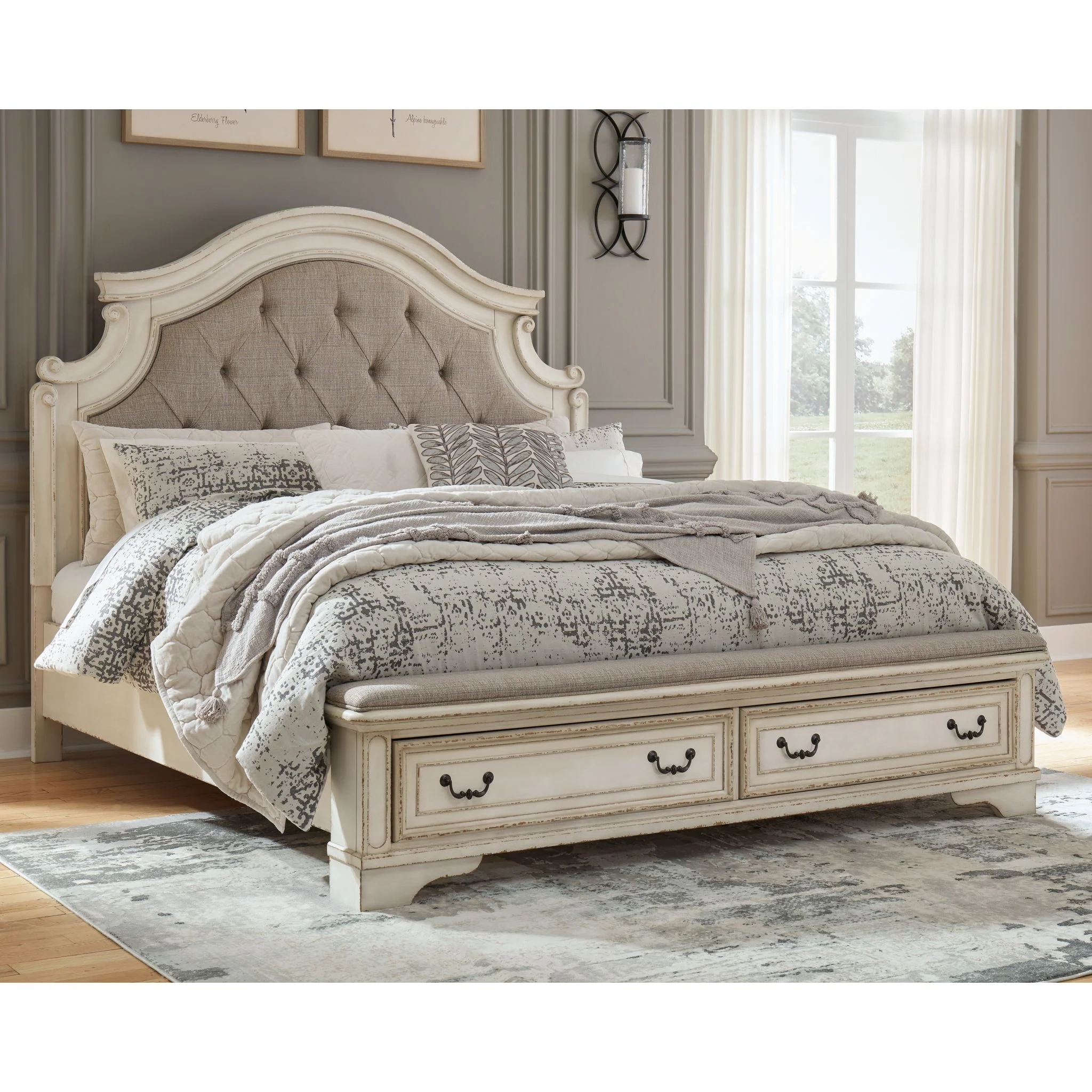 Realyn Upholstered Bed - Image 2