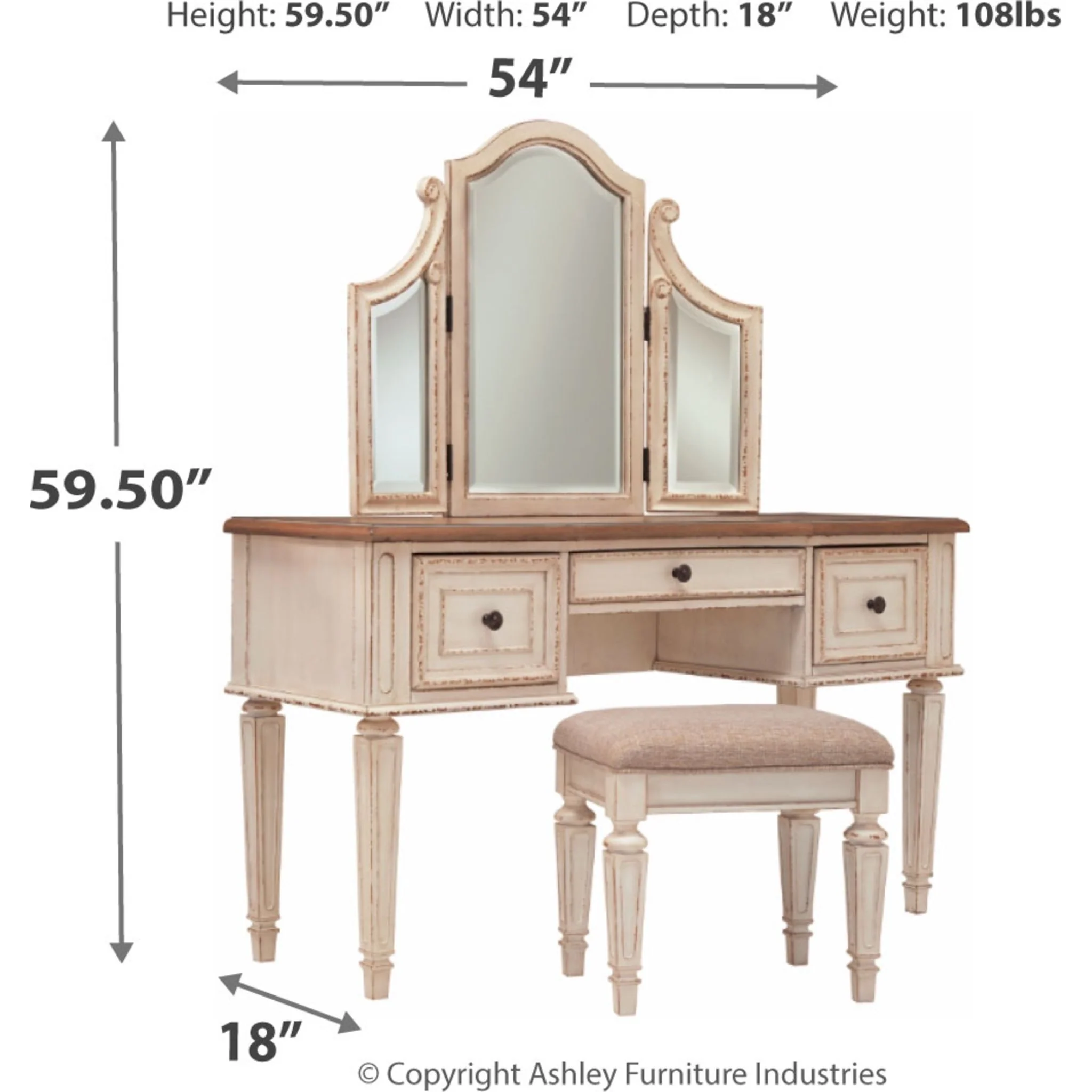 Realyn Vanity Set - Image 4