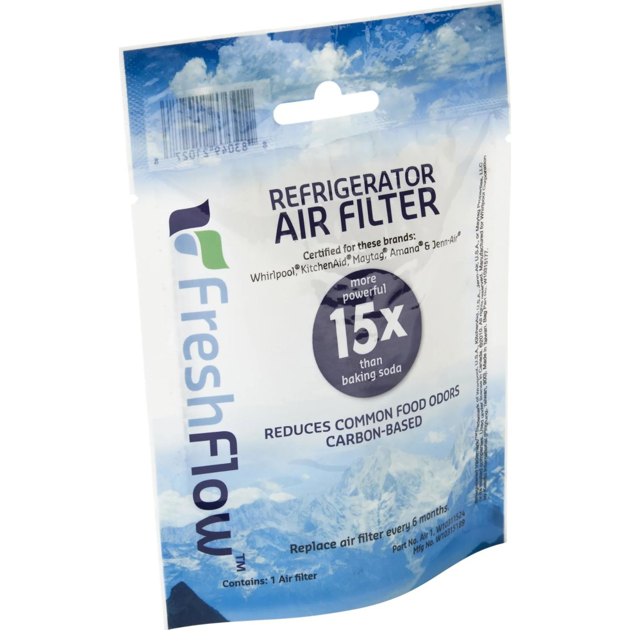 Whirlpool Refrigerator FreshFlowAir Filter -White (W10311524) - Image 5