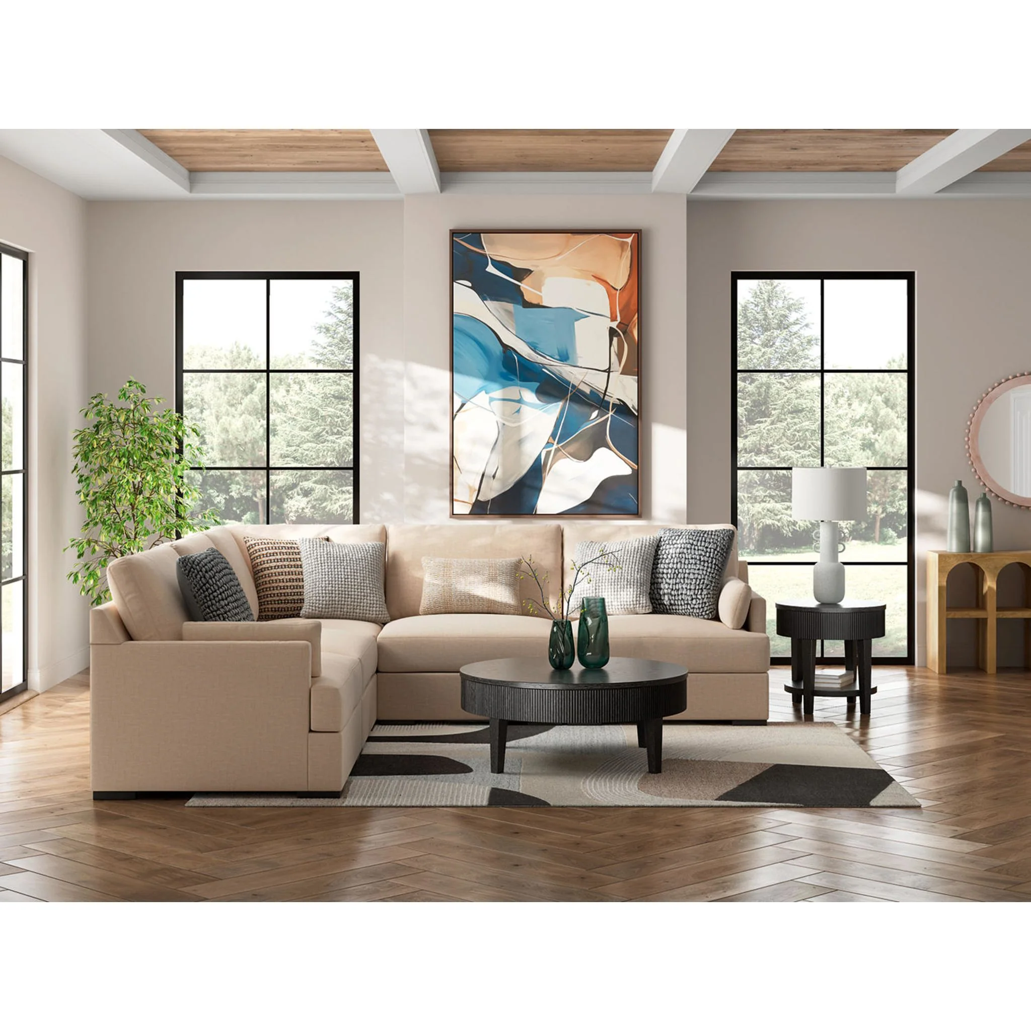 Regality-Exclusive 5 Piece Modular Sectional - Image 15