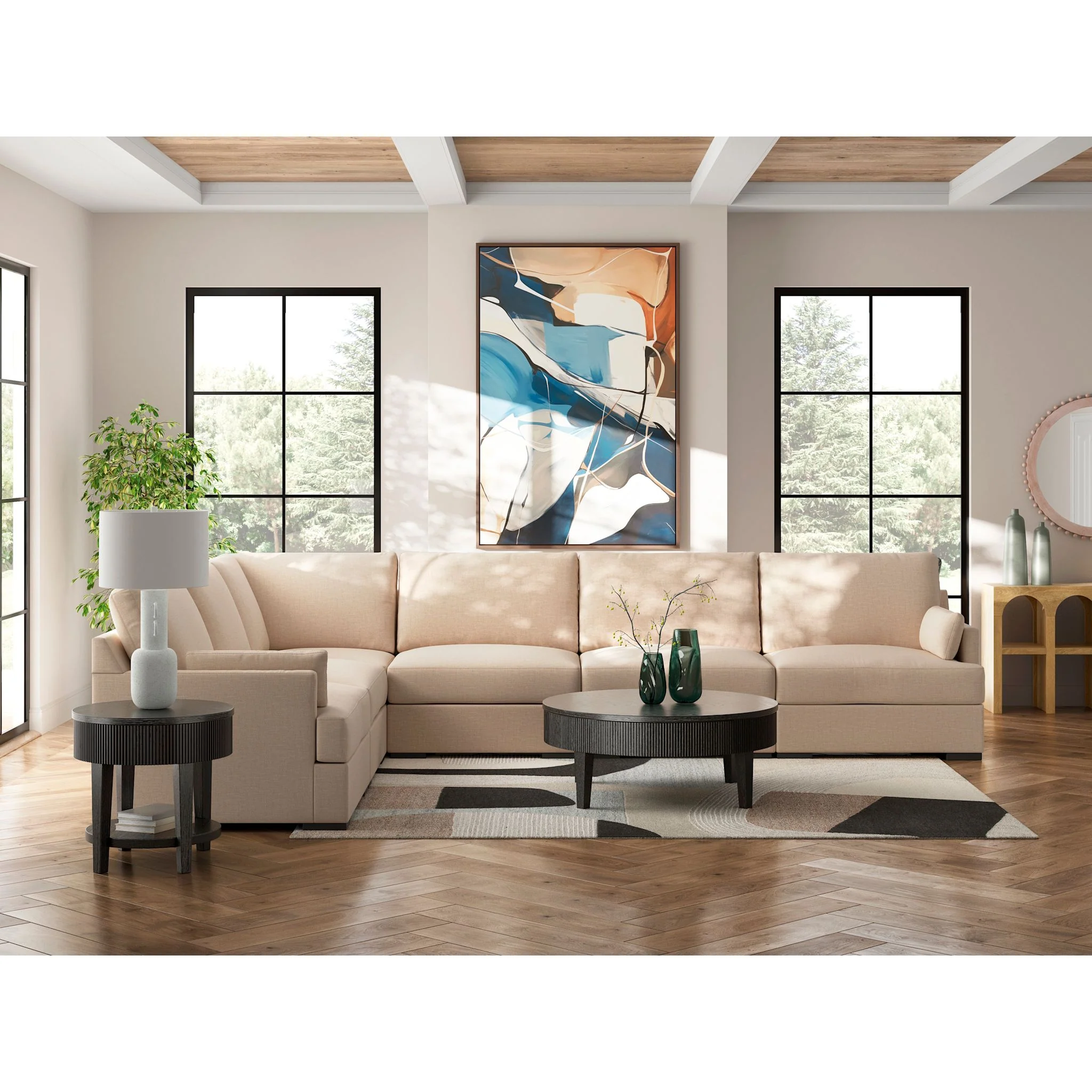 Regality-Exclusive 6 Piece Modular Sectional - Image 3