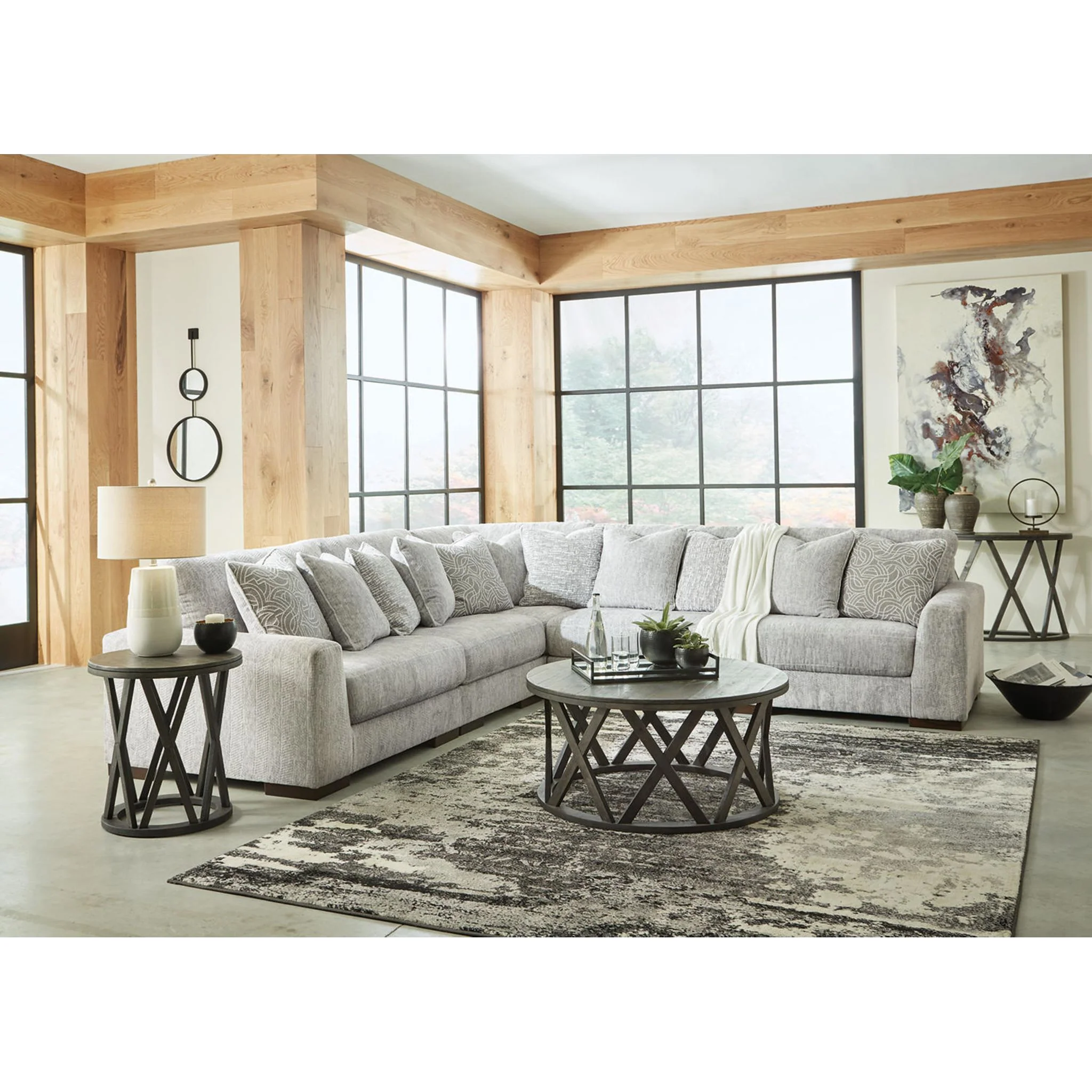 Regent Park 5 Piece Sectional - Image 13