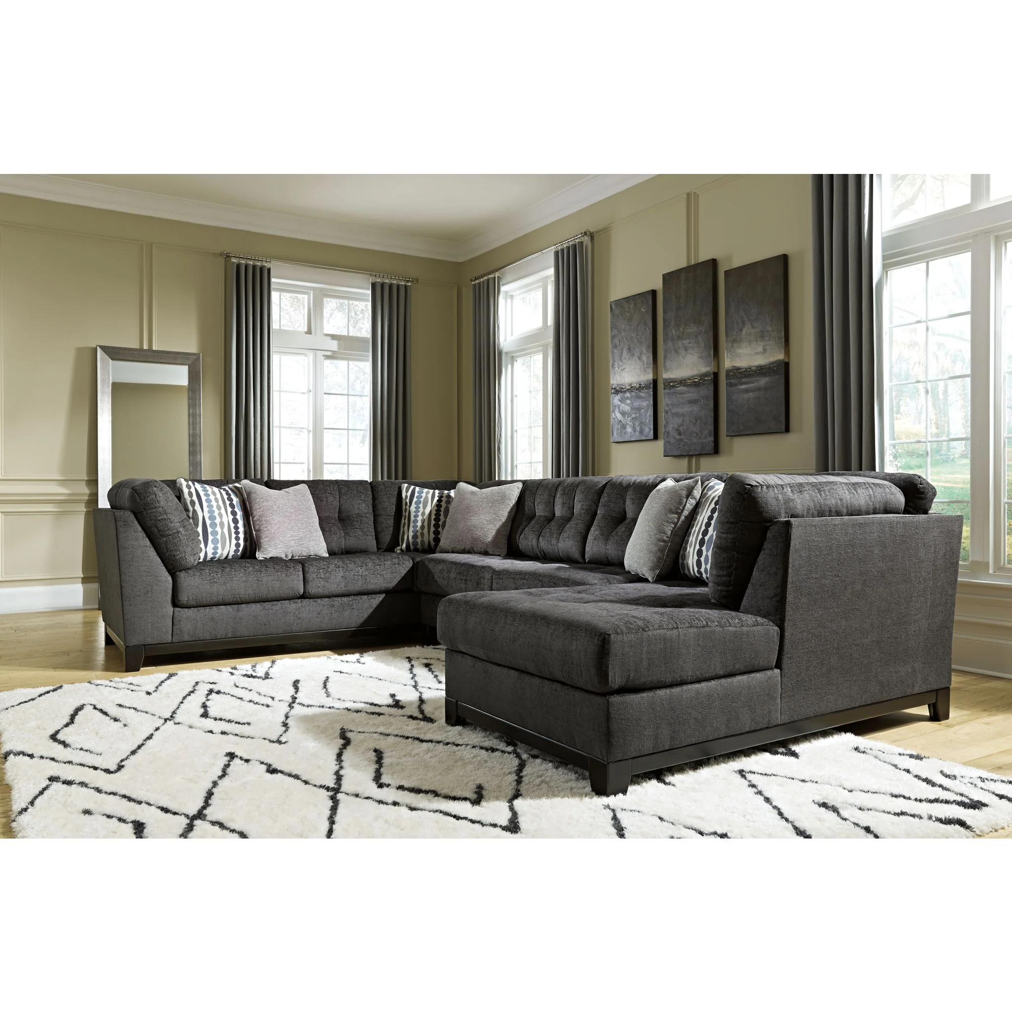 Reidshire-Exclusive 3 Piece Sectional - Image 2