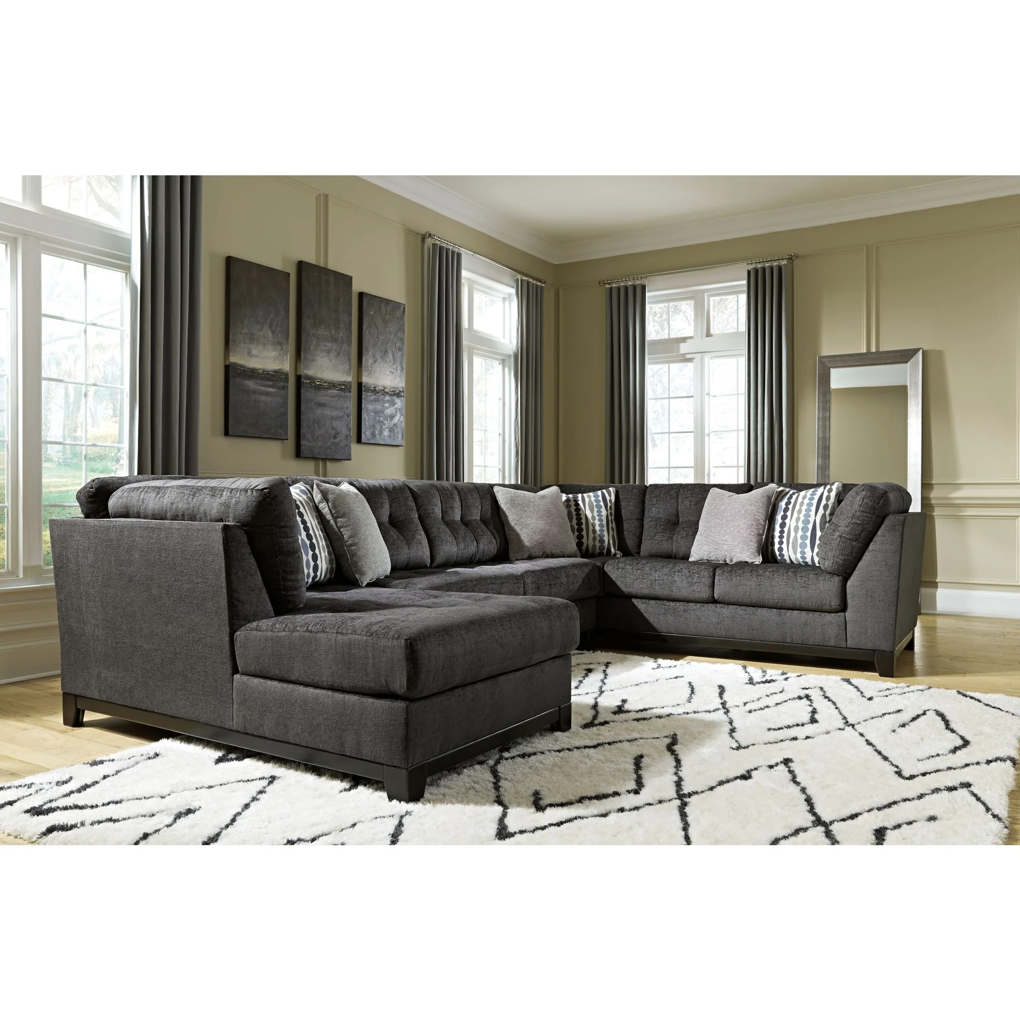 Reidshire-Exclusive 3 Piece Sectional - Image 8