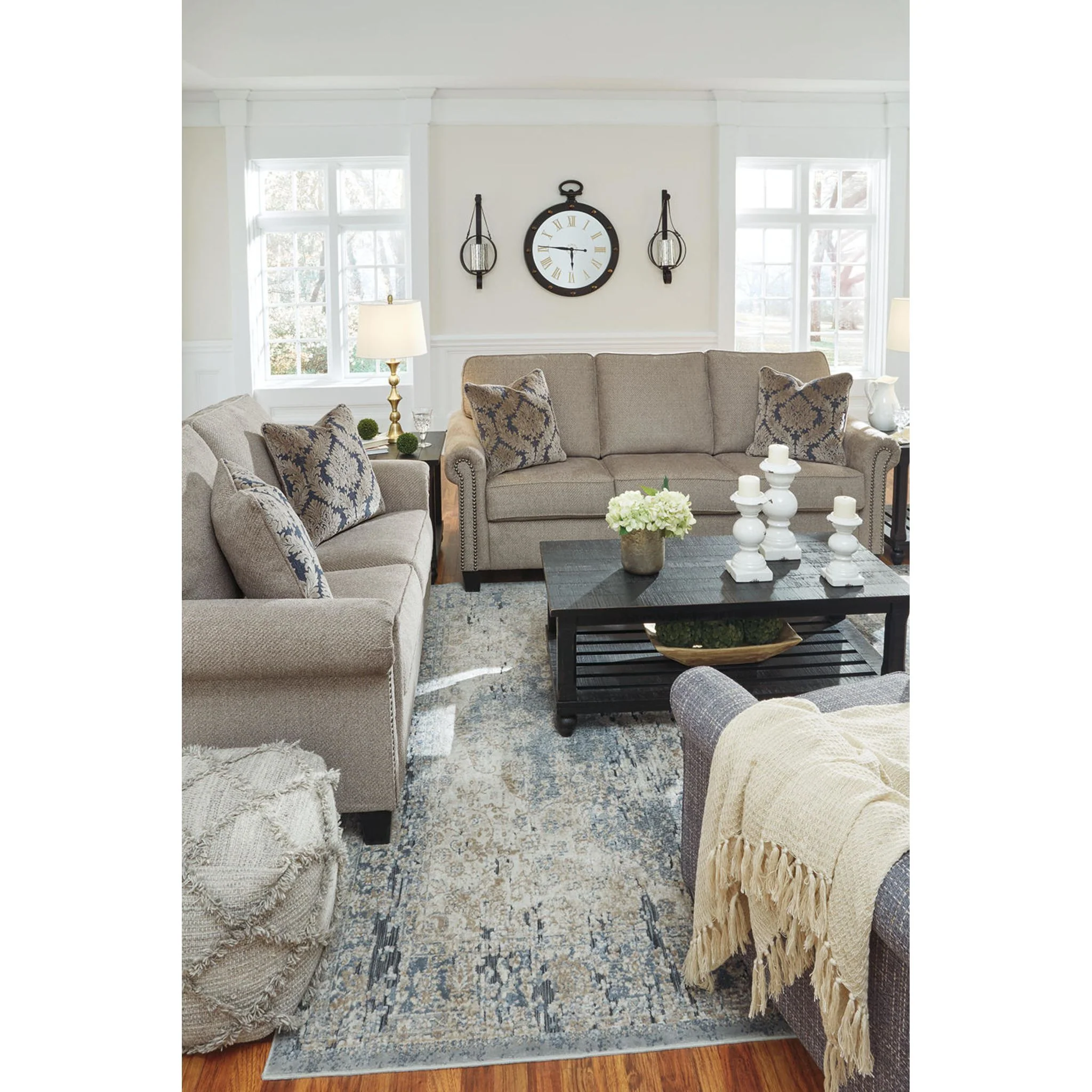 Renley Swivel Glider Accent Chair - Image 12