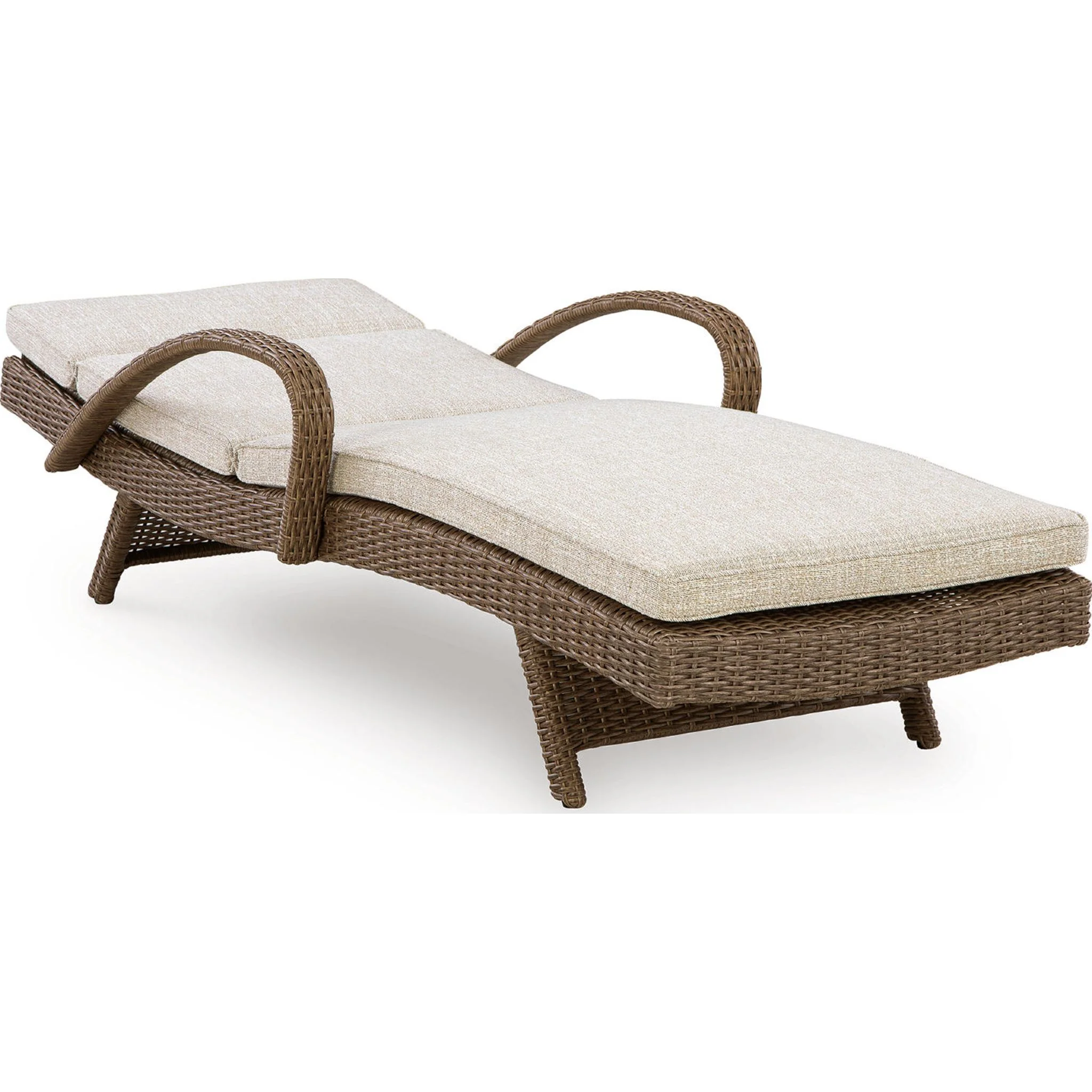 Revare Beach Chaise Lounge with Cushion - Image 3