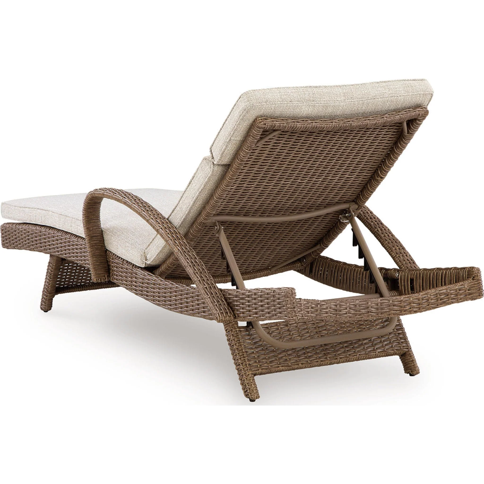 Revare Beach Chaise Lounge with Cushion - Image 4