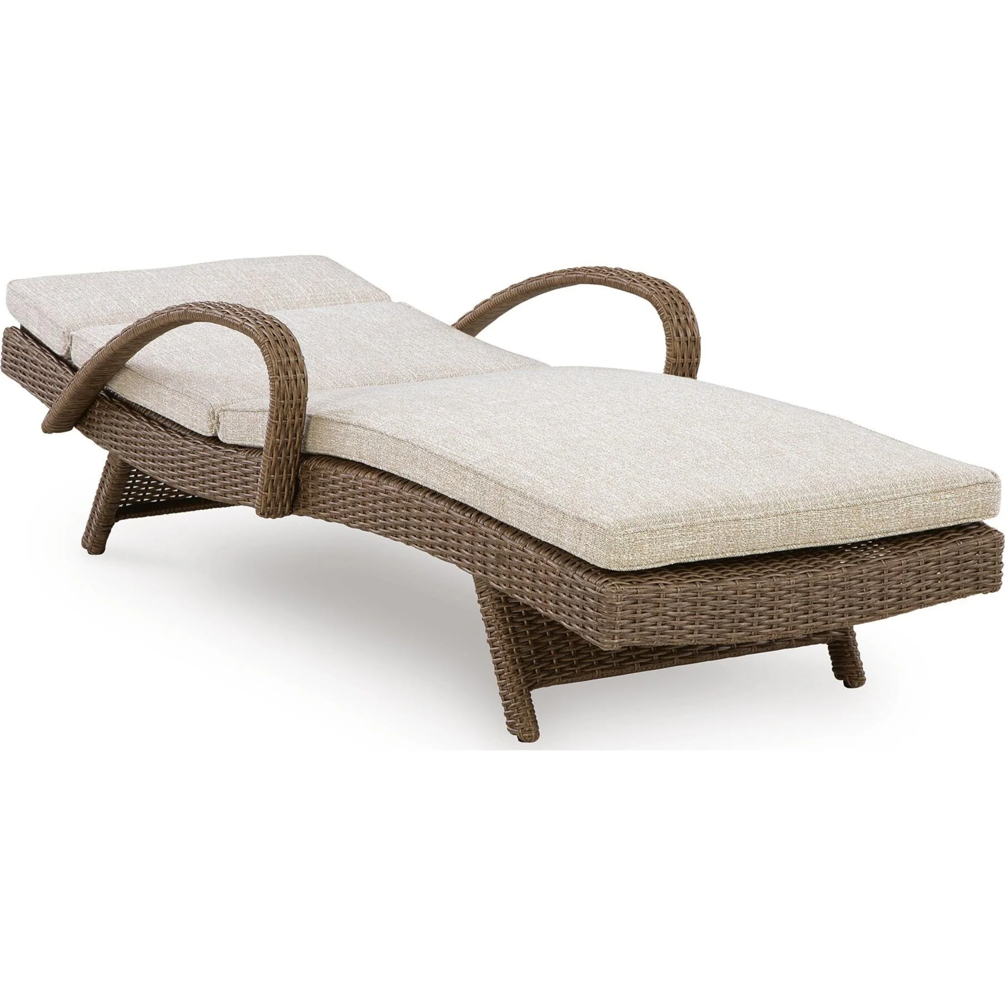 Revare Beach Chaise Lounge with Cushion - Image 6