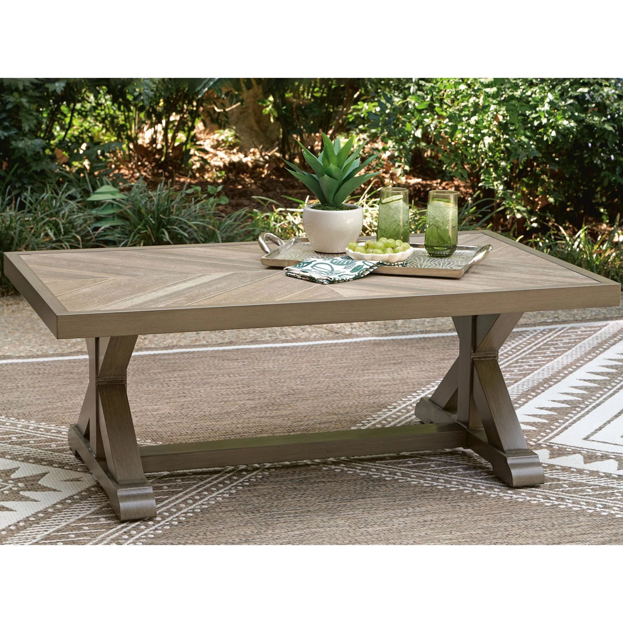 Revare Beach Outdoor Coffee Table - Image 2