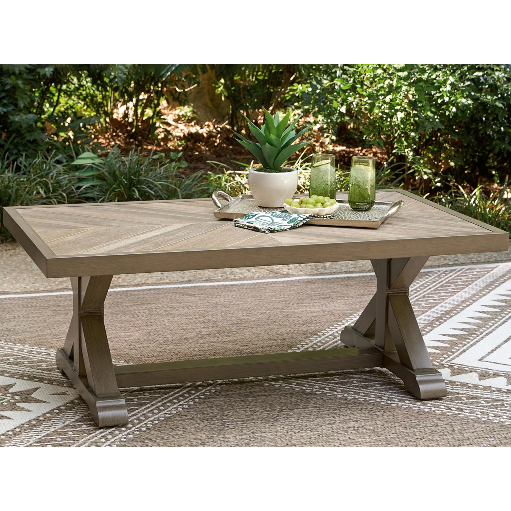 Revare Beach Outdoor Coffee Table - Image 3