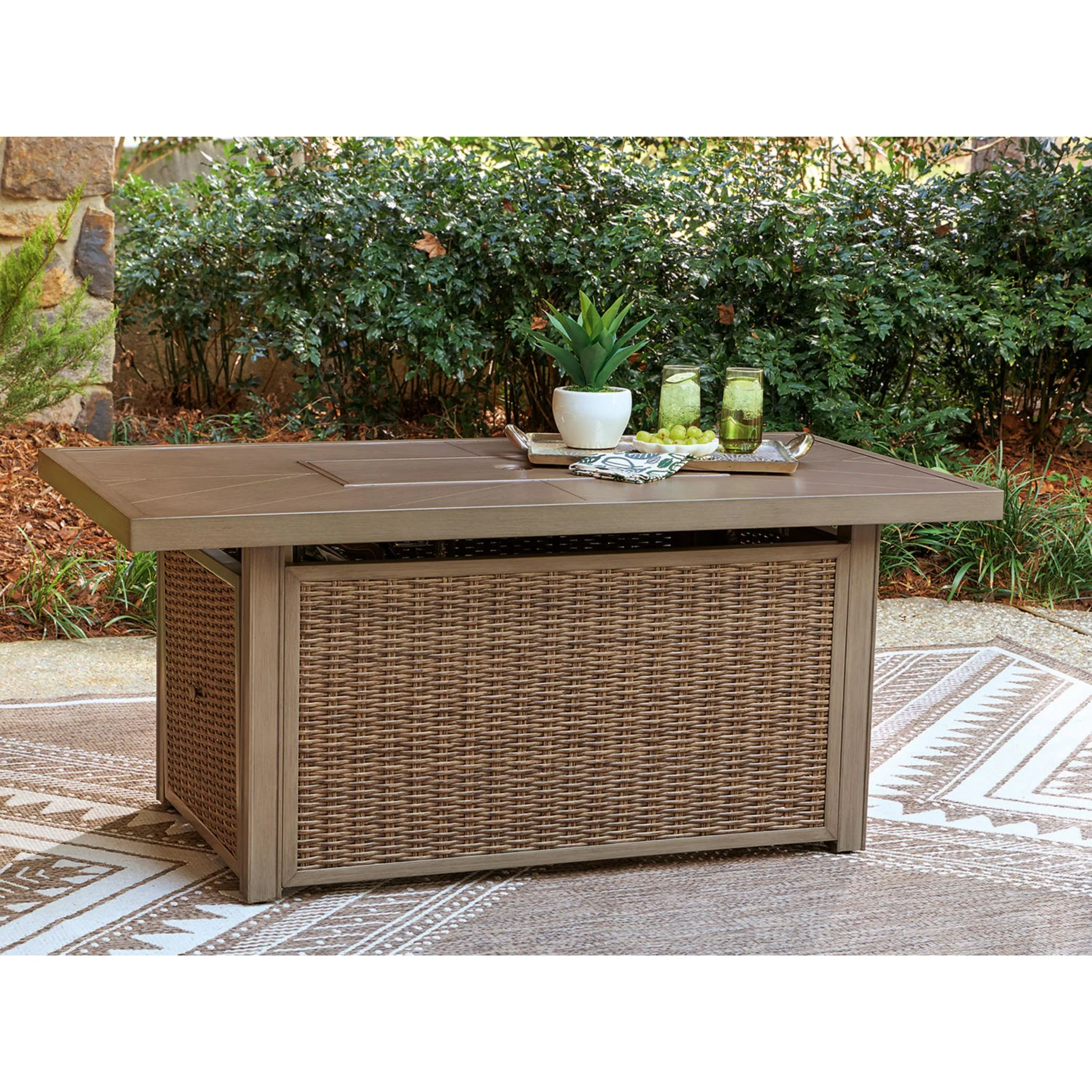 Revare Beach Outdoor Fire Pit Table - Image 4