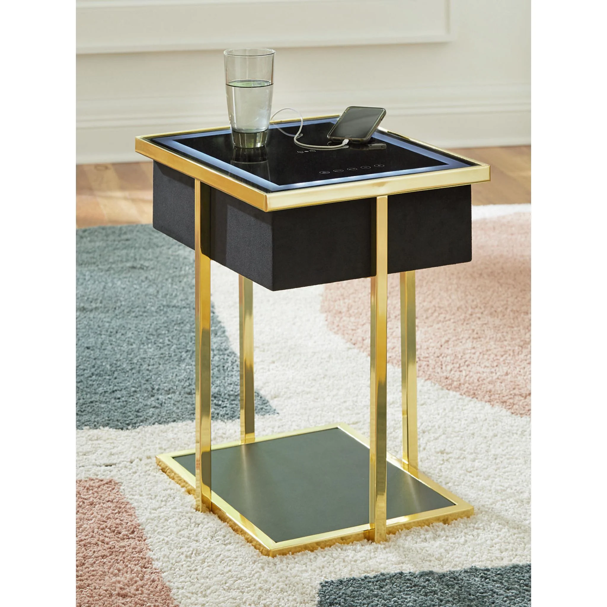 Rexwell Accent Table with Speaker - Image 3