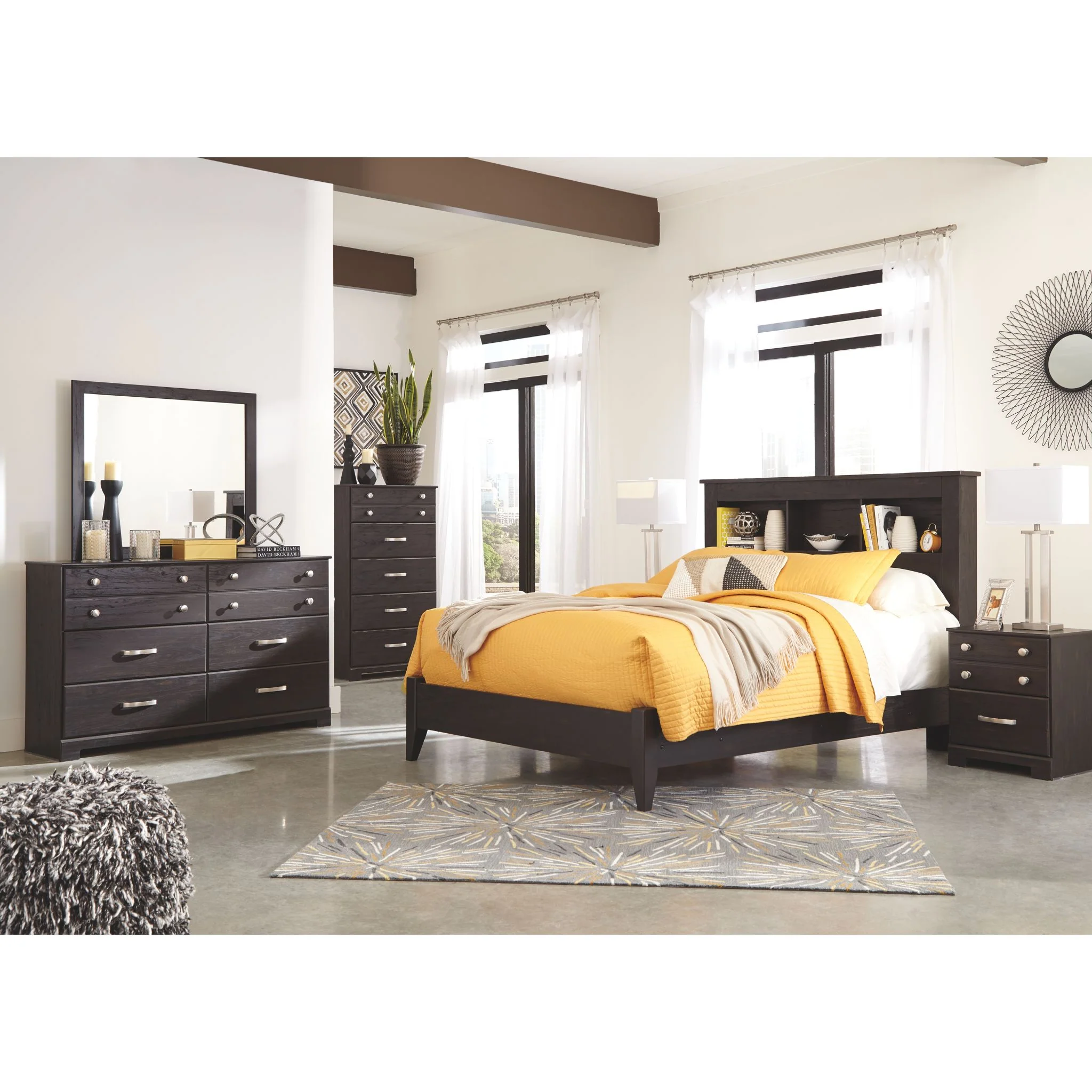 Reylow 3 Piece Bookcase Bed - Image 3