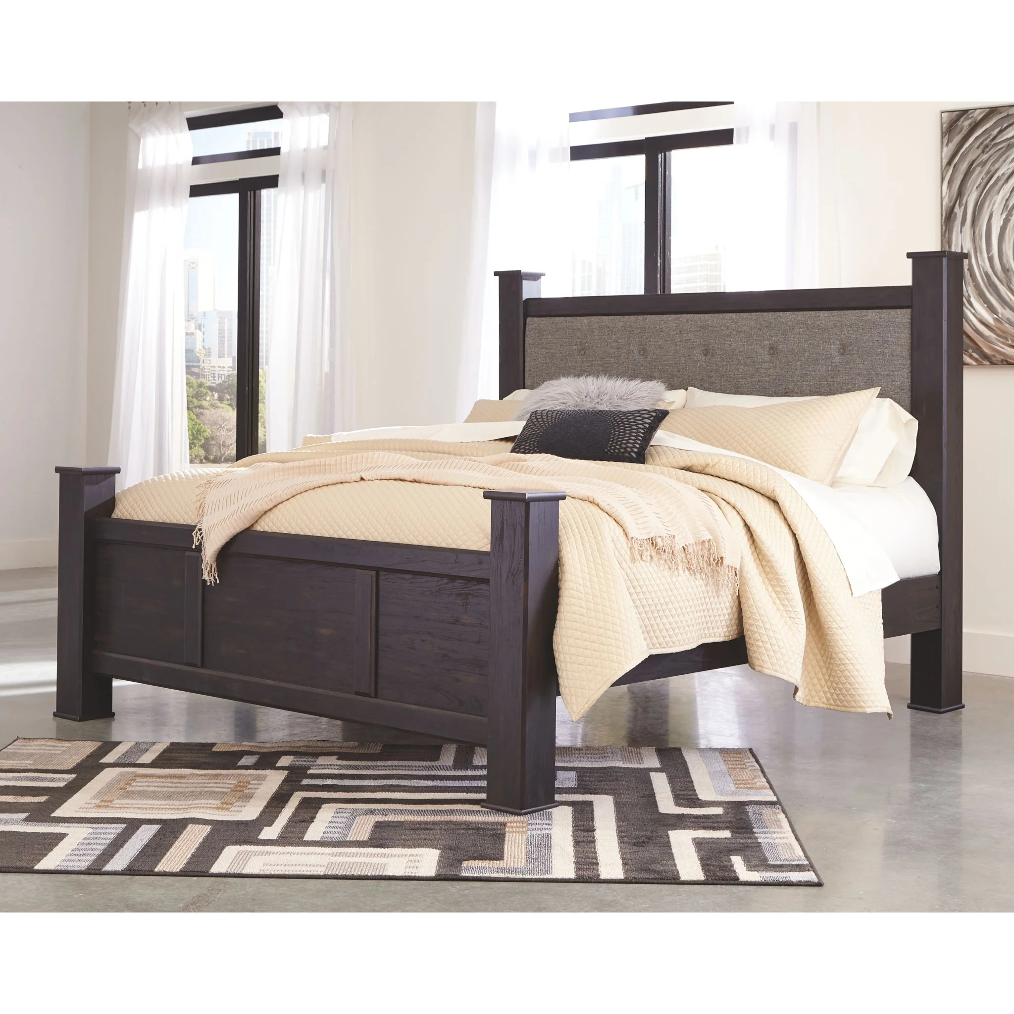 Reylow 3 Piece Poster Bed - Image 2