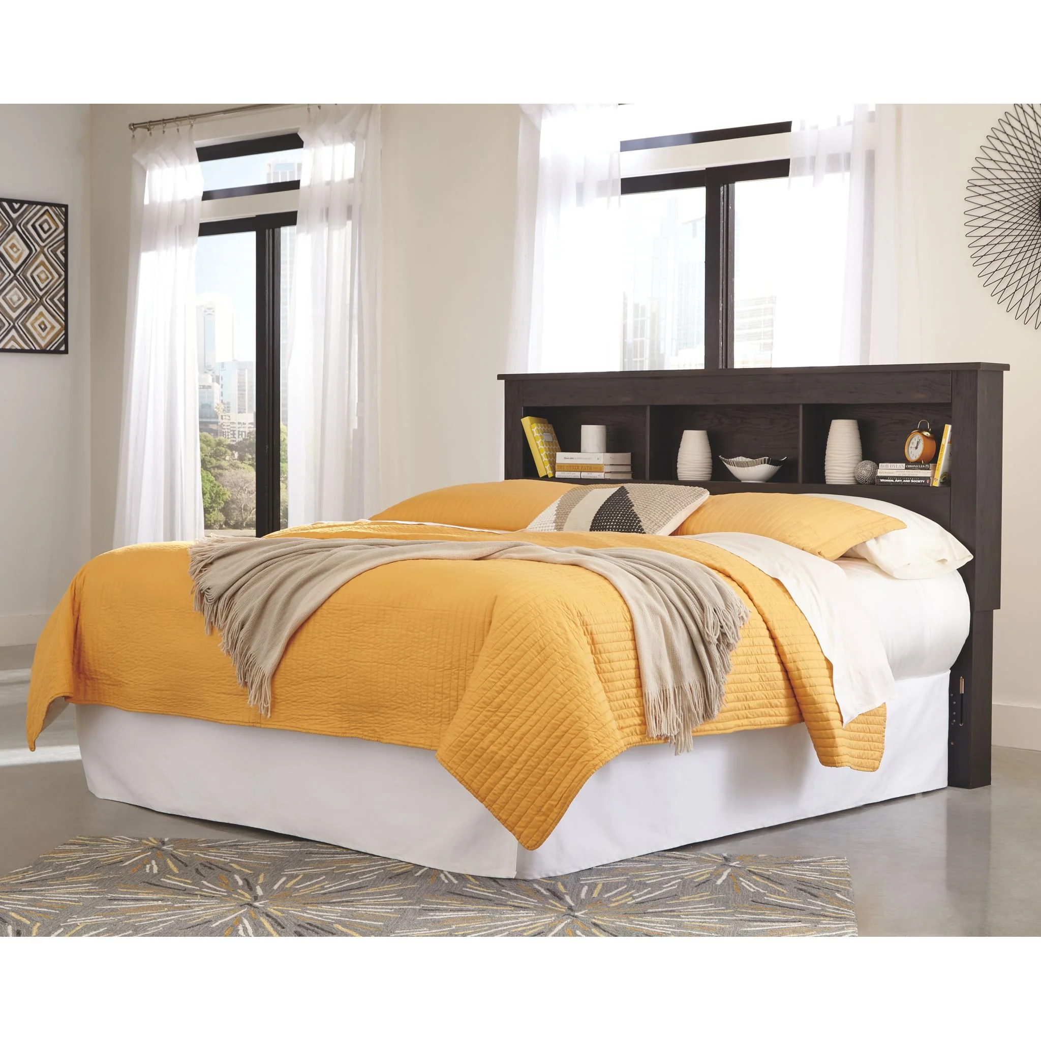 Reylow King Bookcase Headboard - Image 2