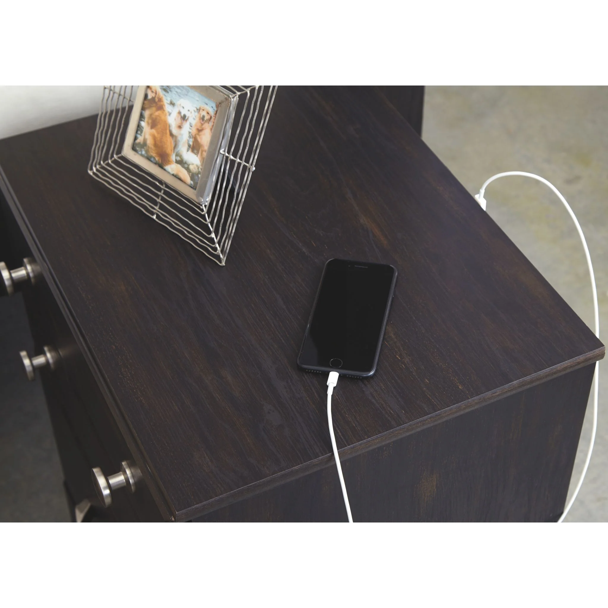 Reylow Two Drawer Nightstand - Image 3