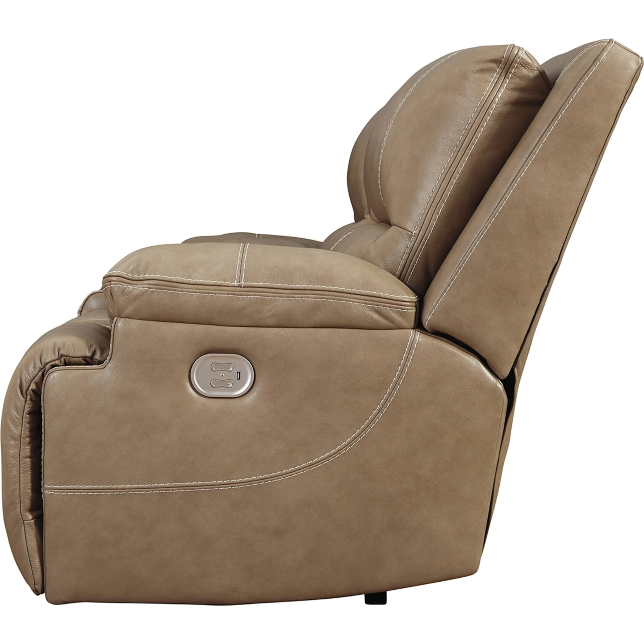 Ricmen Power Reclining Loveseat with Adjustable Headrest - Image 5