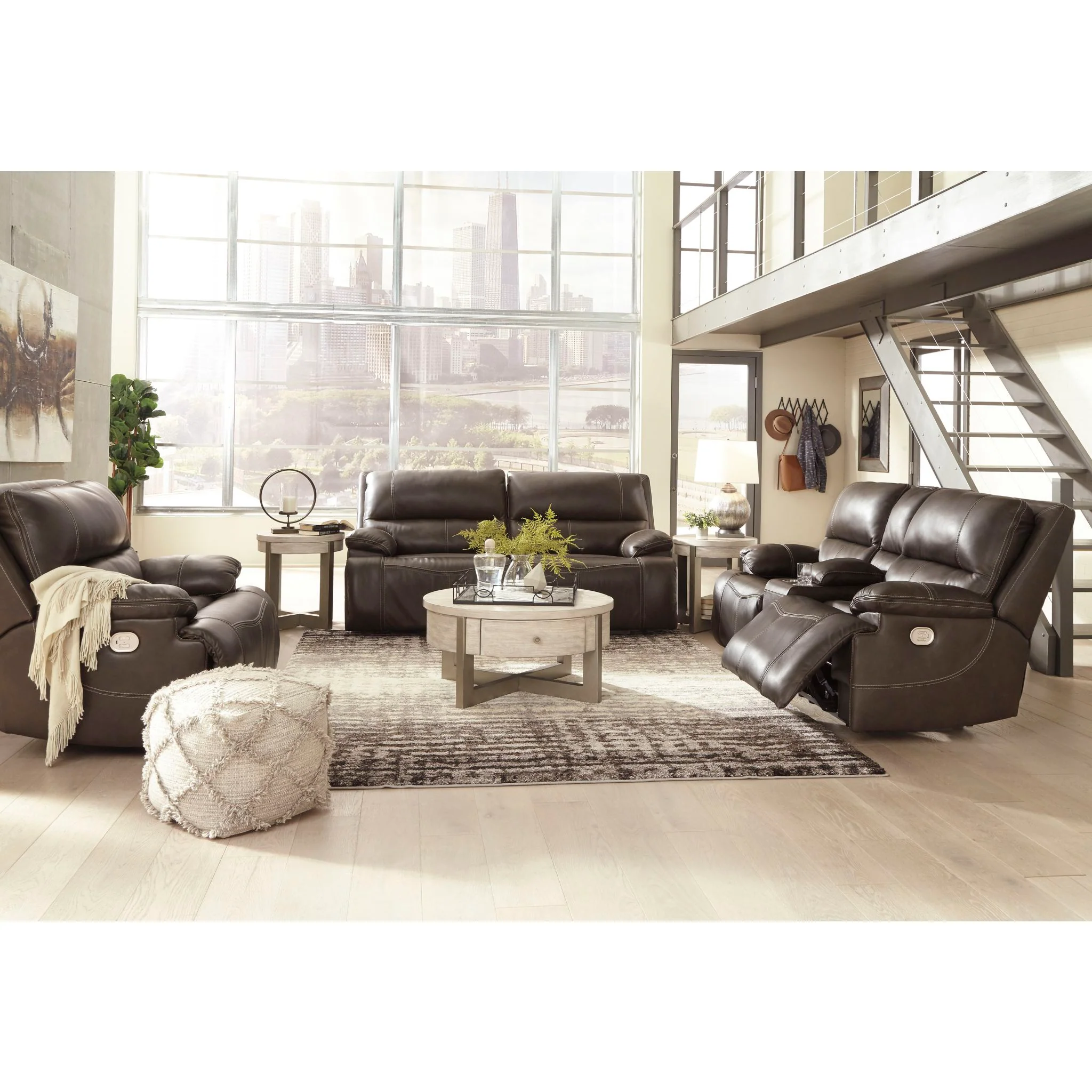 Ricmen Power Reclining Sofa with Adjustable Headrest - Image 6