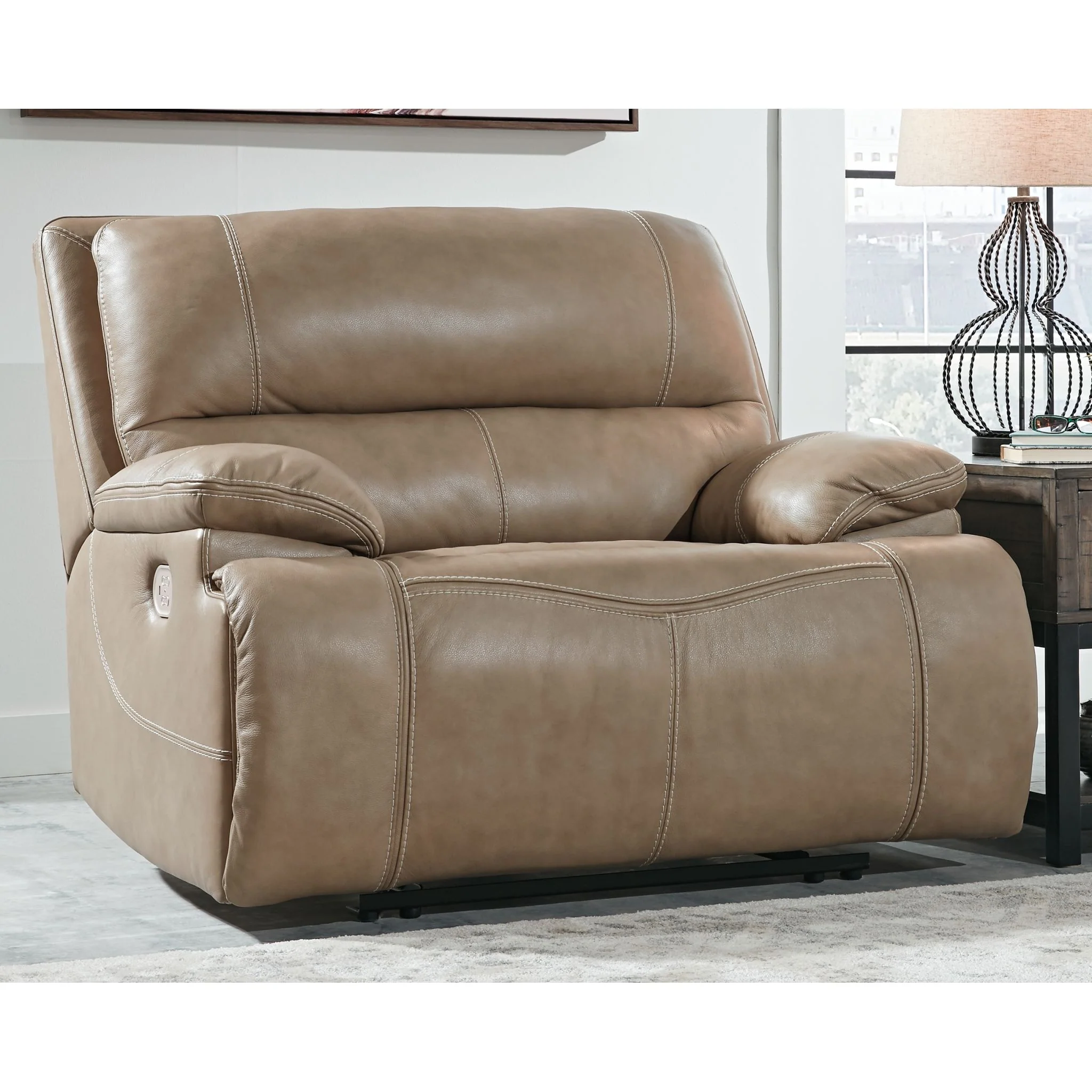 Ricmen Wide Seat Recliner with Power - Image 2