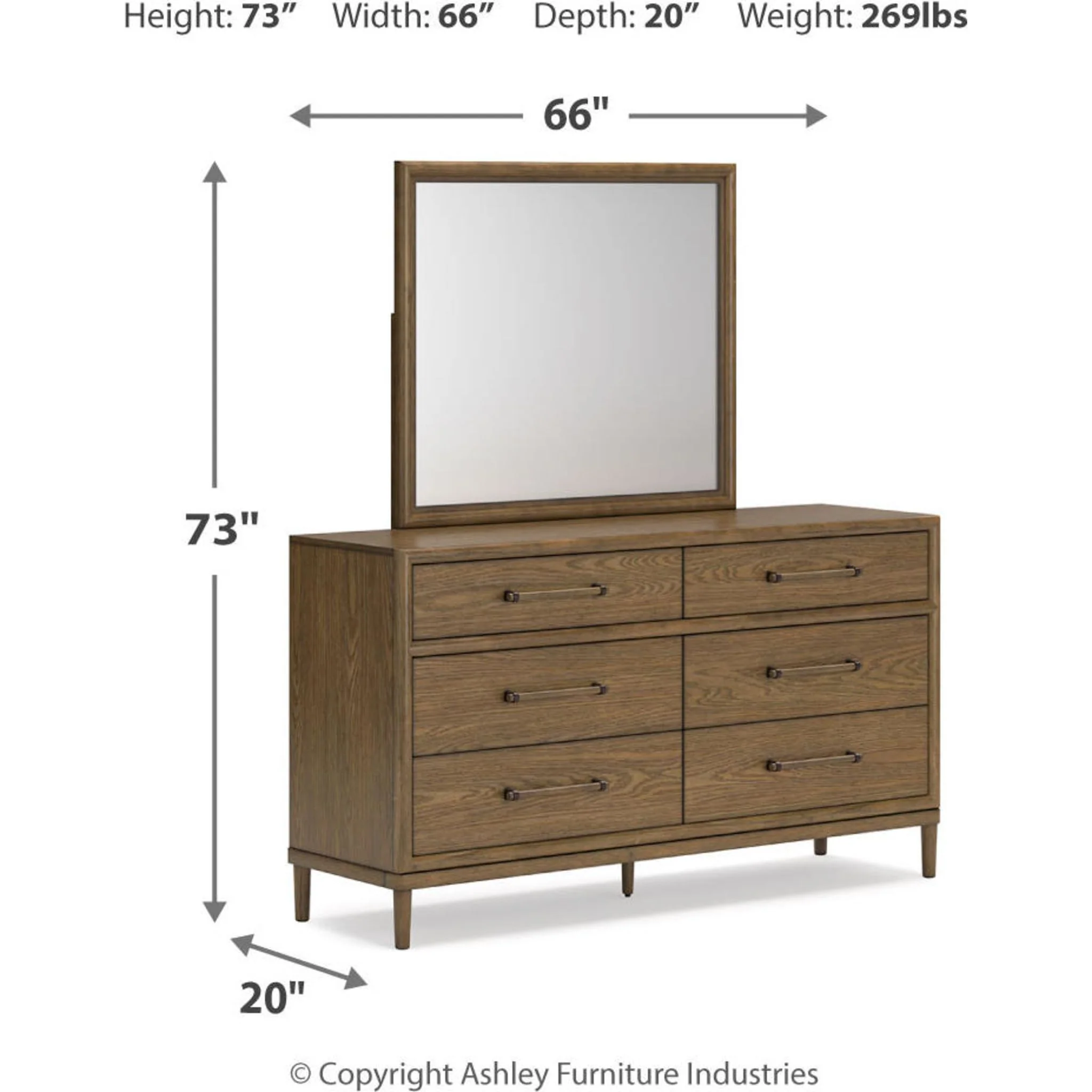 Roanhowe-Exclusive 5 Piece Upholstered Bedroom - Image 10