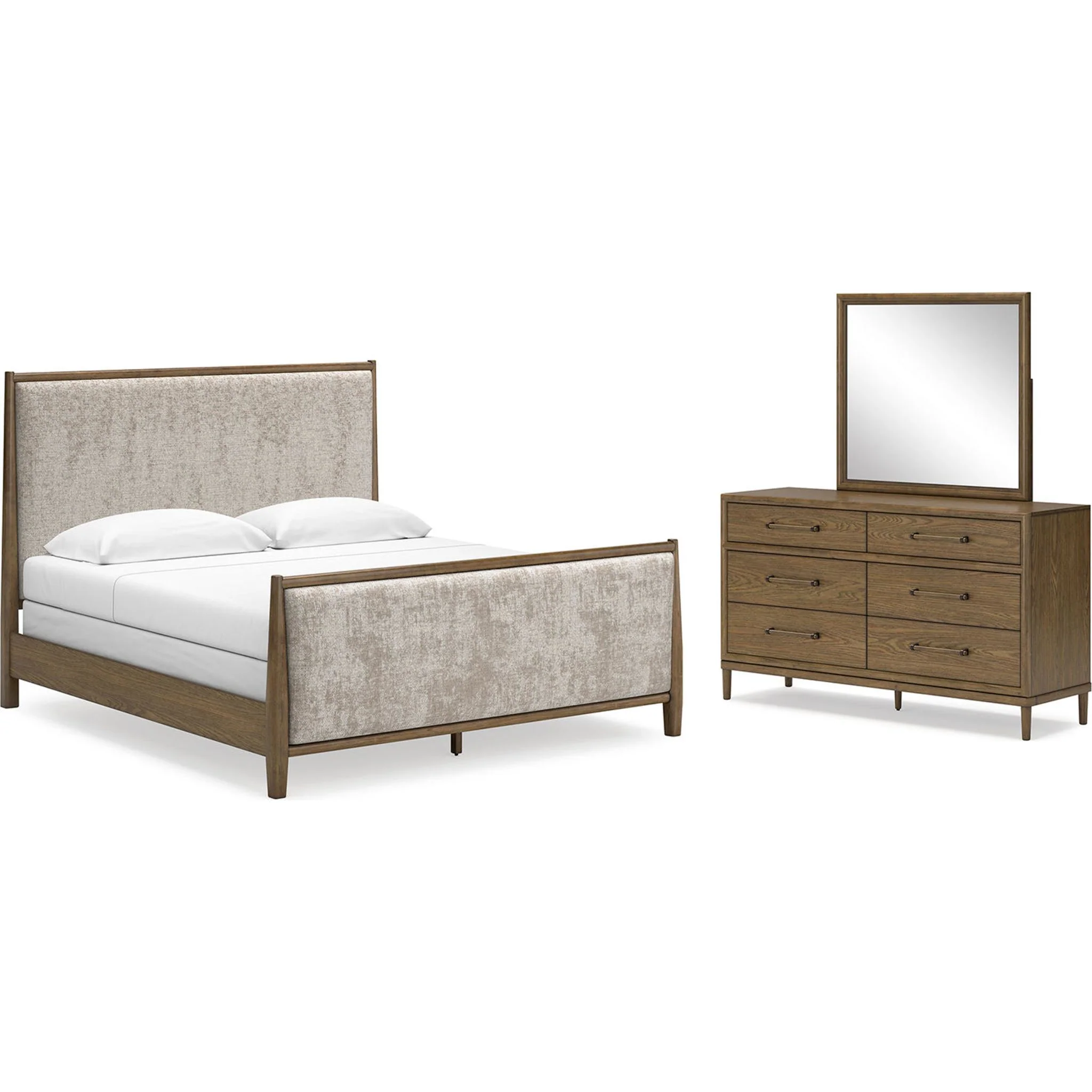 Roanhowe-Exclusive 5 Piece Upholstered Bedroom - Image 15