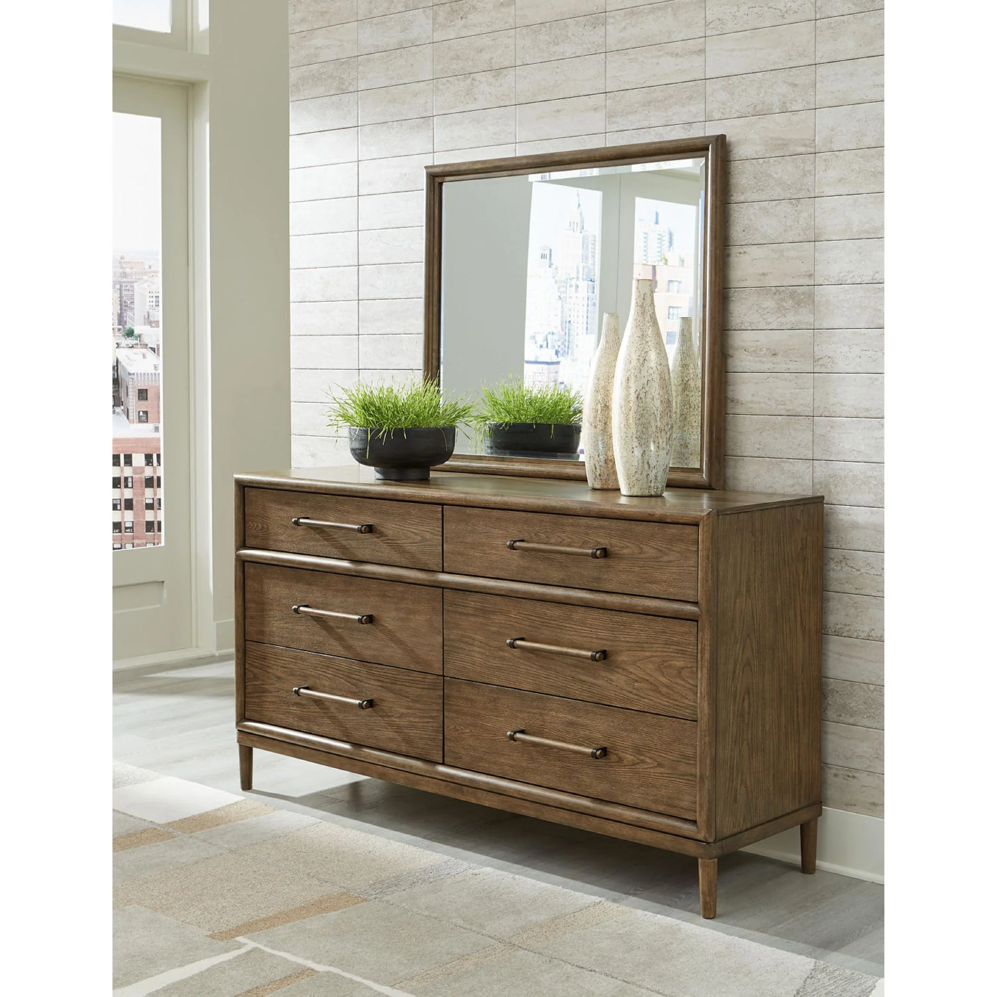 Roanhowe-Exclusive 5 Piece Upholstered Bedroom - Image 46