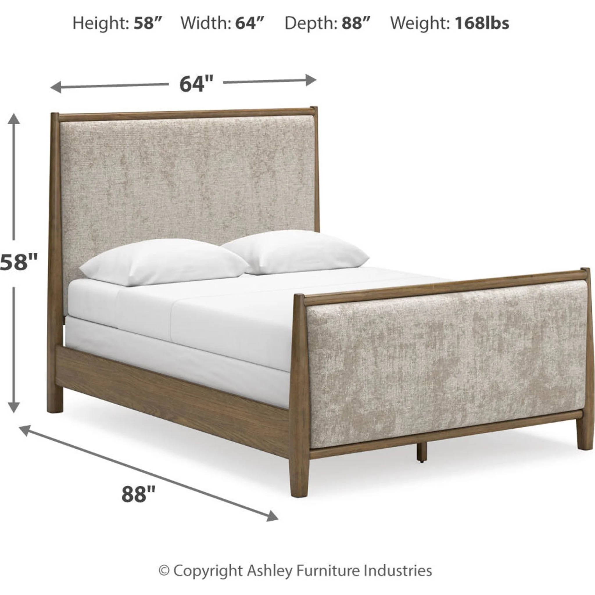 Roanhowe-Exclusive Upholstered Bed - Image 19