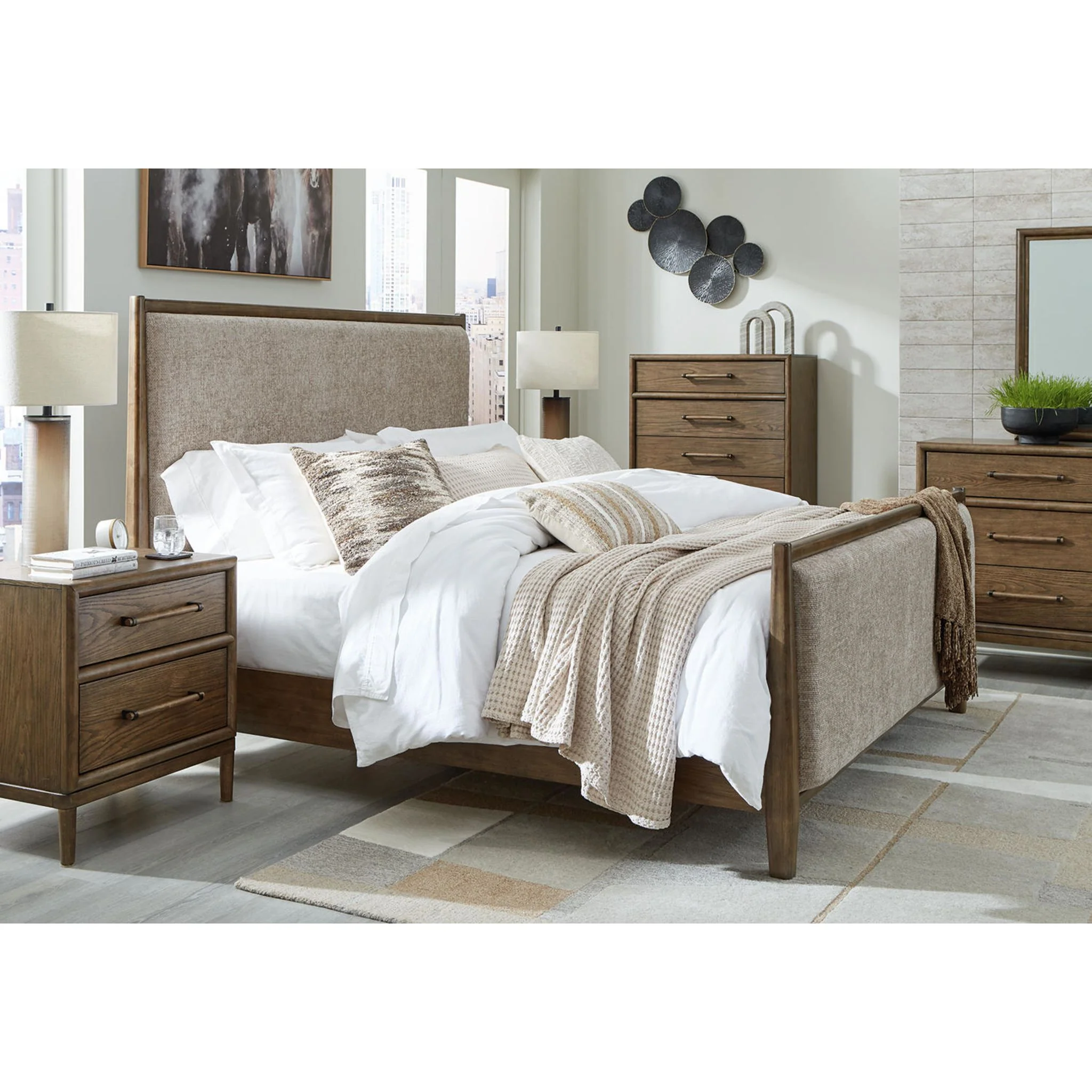 Roanhowe-Exclusive Upholstered Bed - Image 24