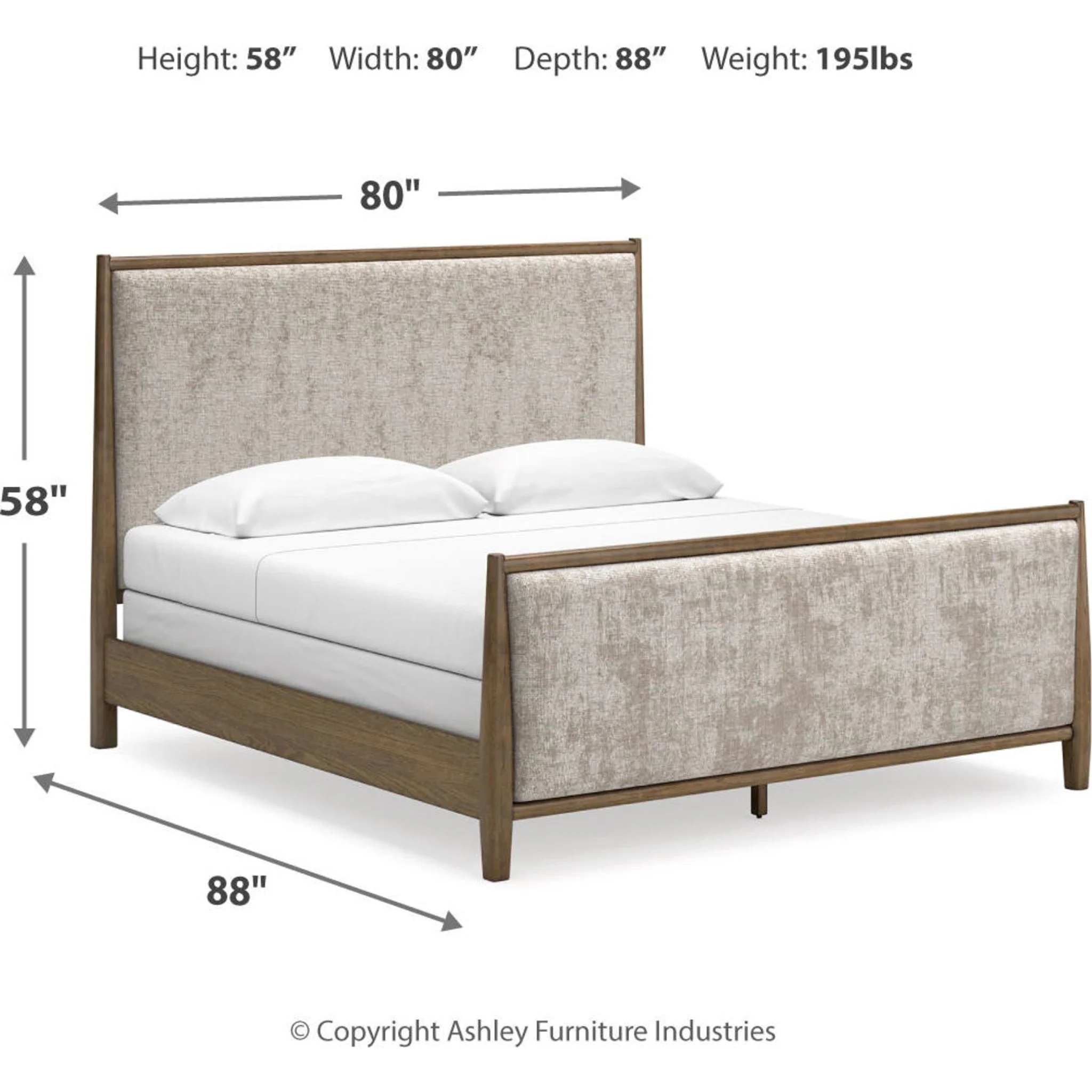 Roanhowe-Exclusive Upholstered Bed - Image 34