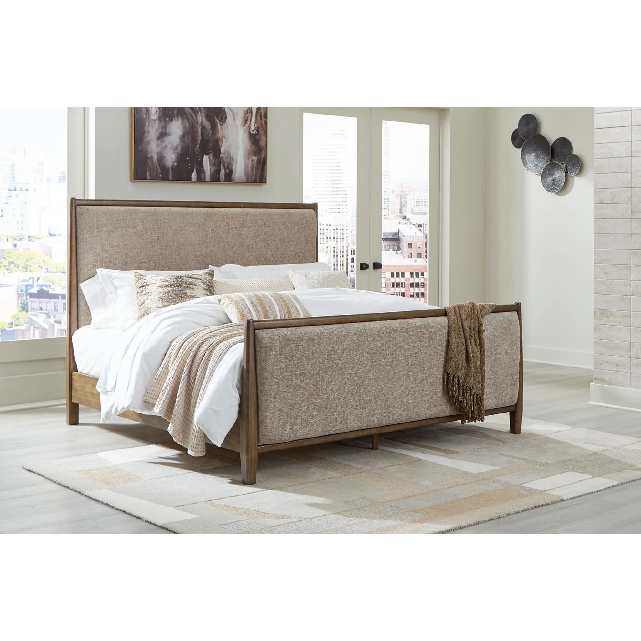 Roanhowe-Exclusive Upholstered Bed - Image 37