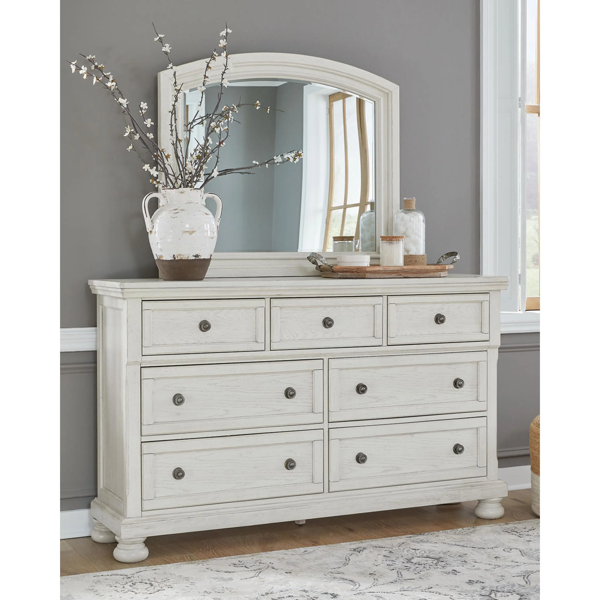 Robbinsdale Dresser and Mirror - Image 9