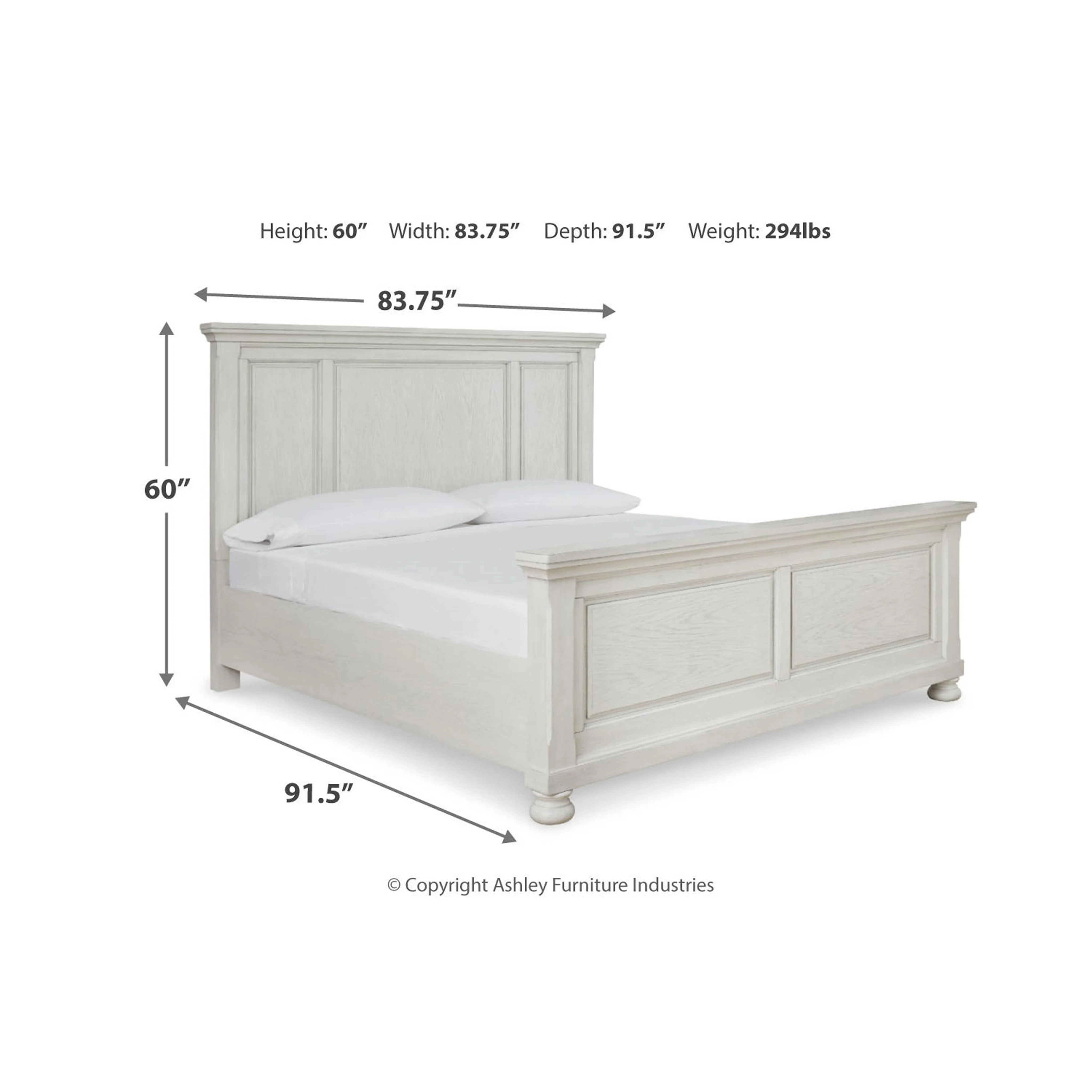 Robbinsdale Panel Bed - Image 24