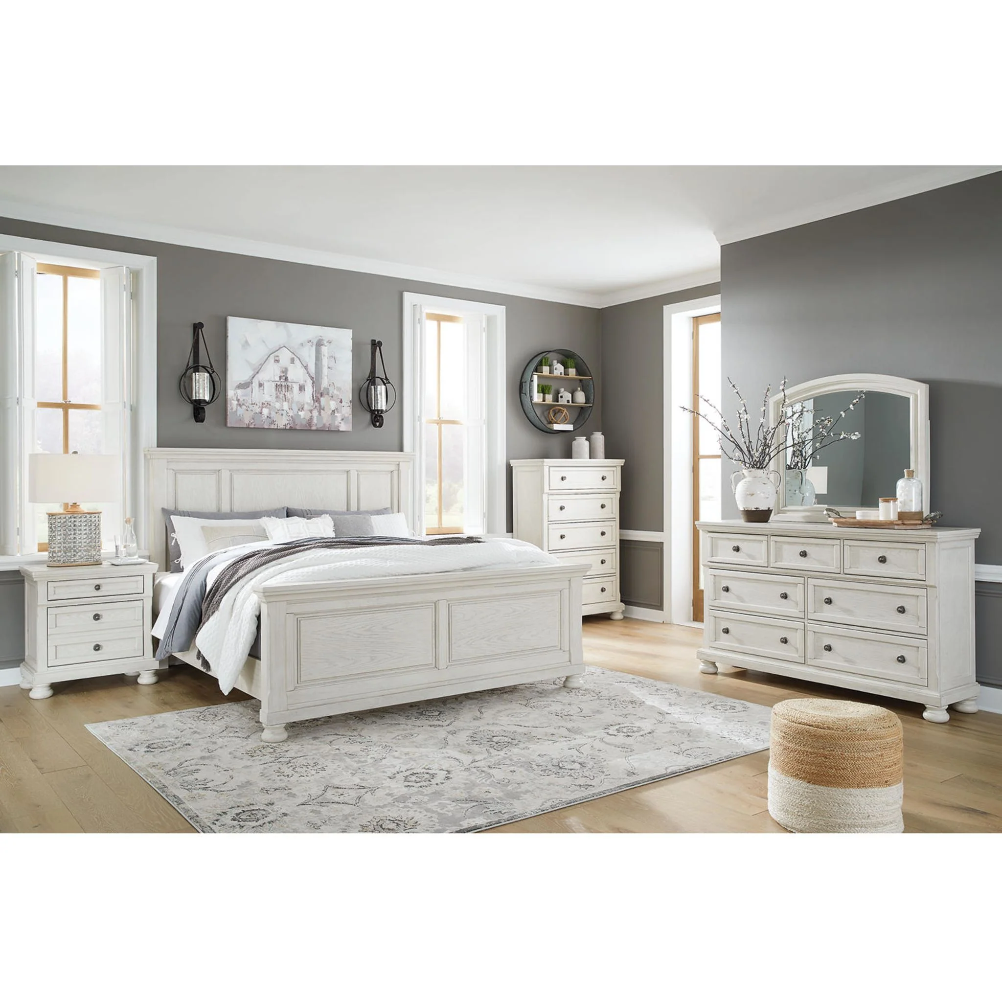 Robbinsdale Panel Bed - Image 26