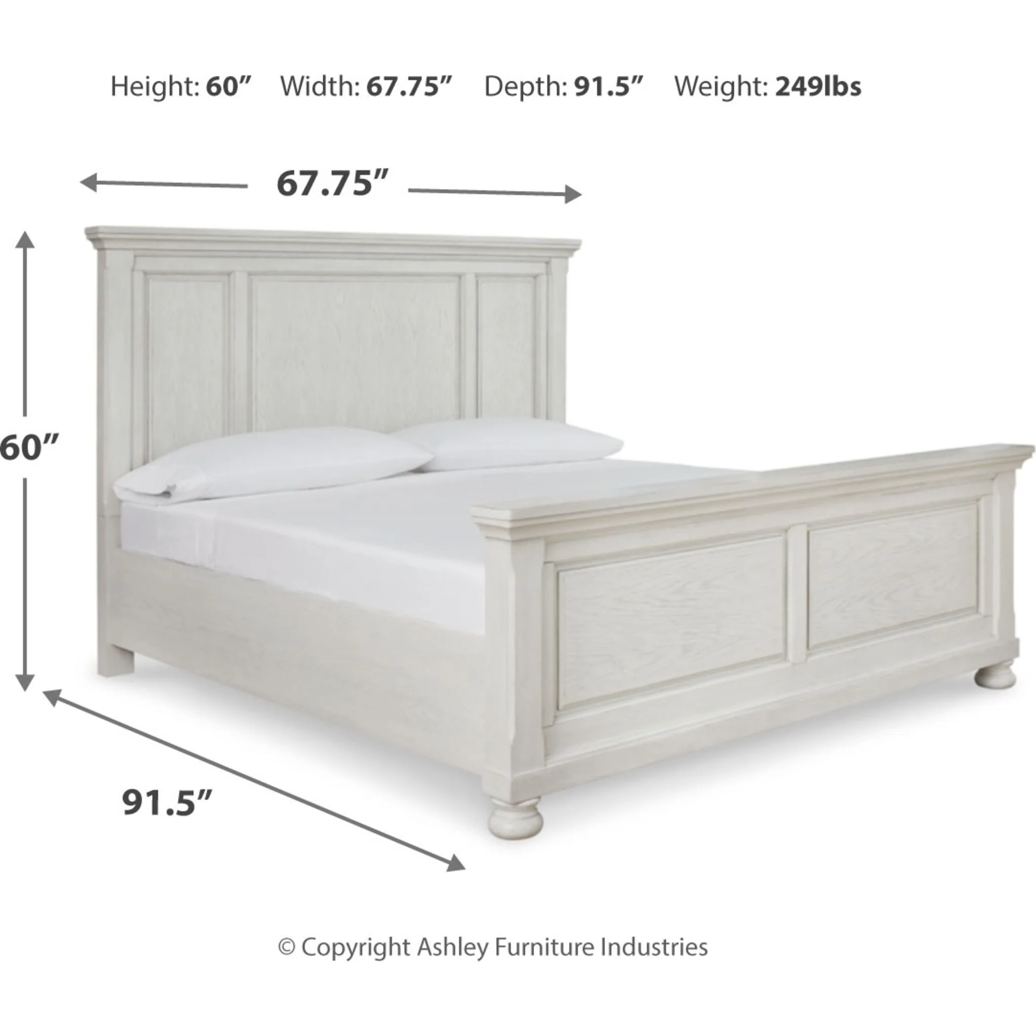 Robbinsdale Panel Bed - Image 5