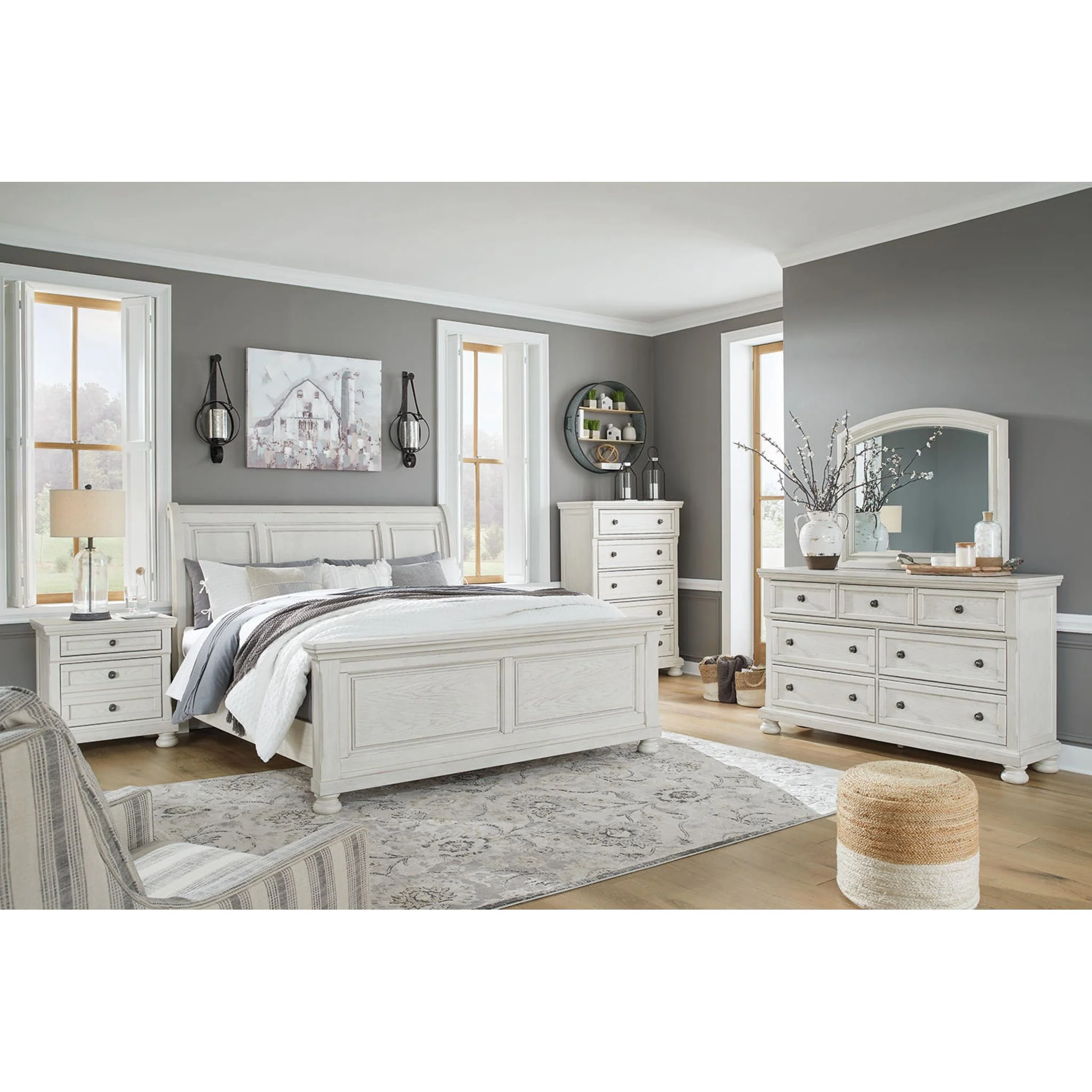Robbinsdale Sleigh Bed - Image 24